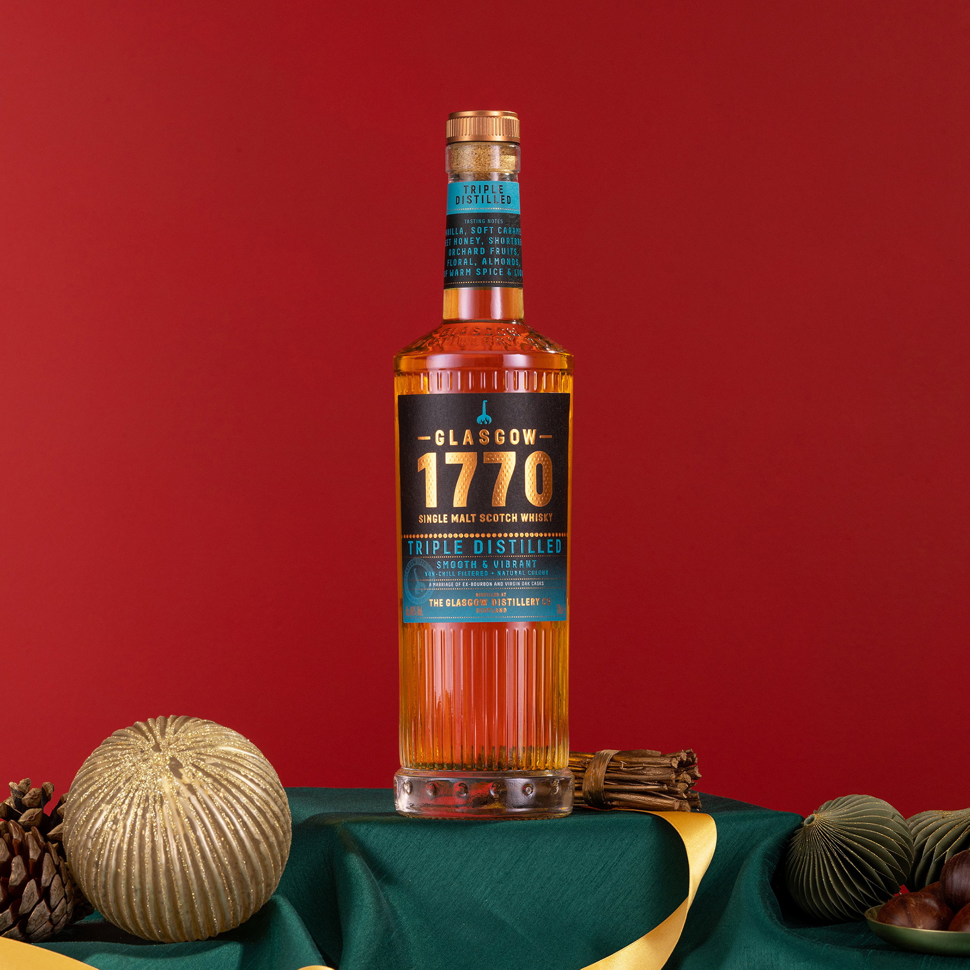 Glasgow 1770 - Triple Distilled Smooth - 700ml in GP