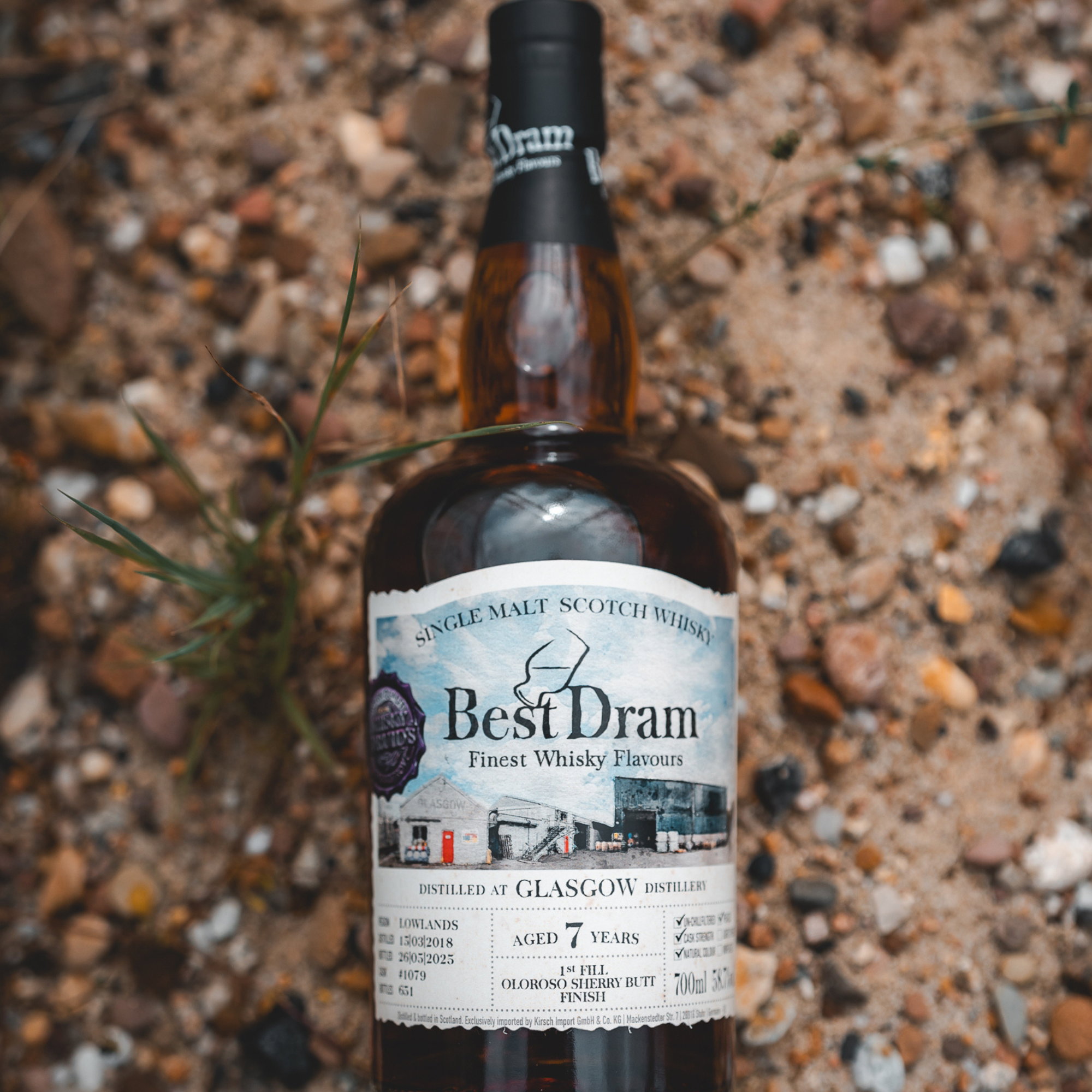 Glasgow Distillery 2018/2025  - 7 y.o. 1st Fill Oloroso Sherry Butt Finish #18/1079 (Best Dram)