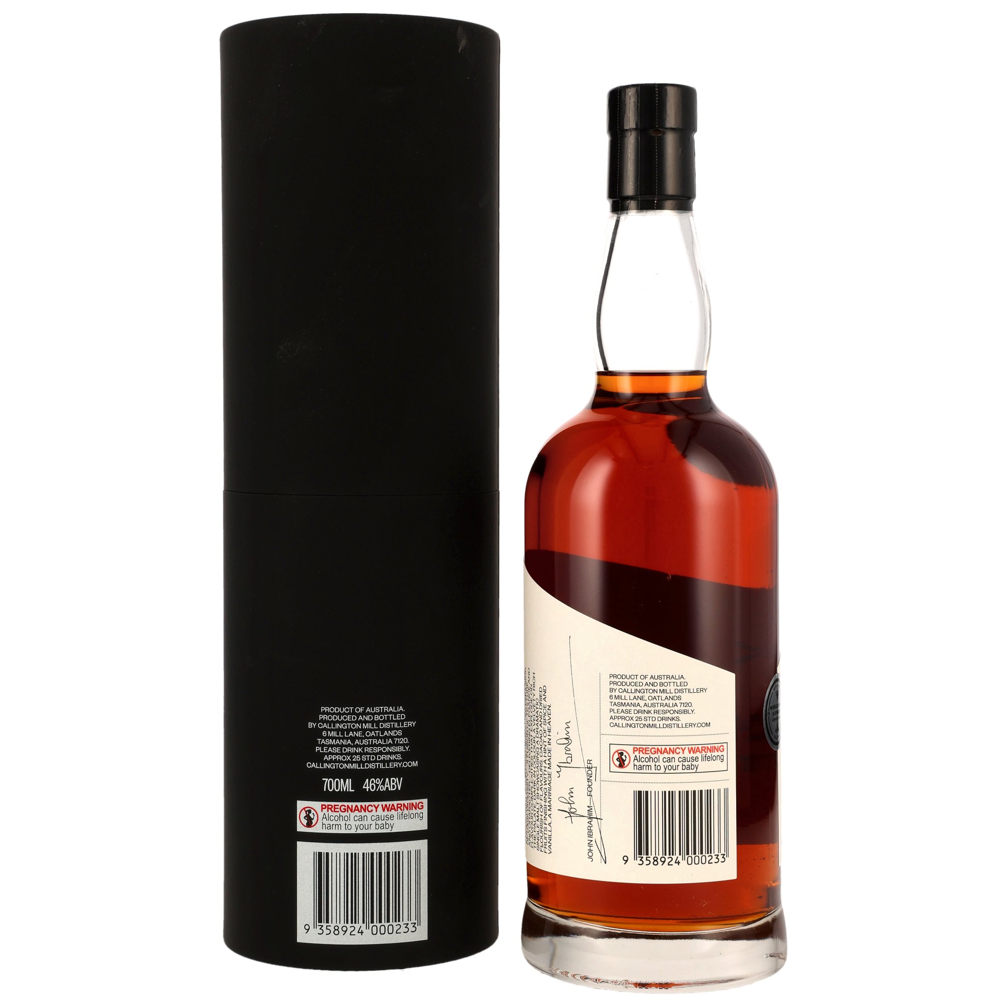 Callington Mill Fusion Single Malt - Sherry & Port Casks