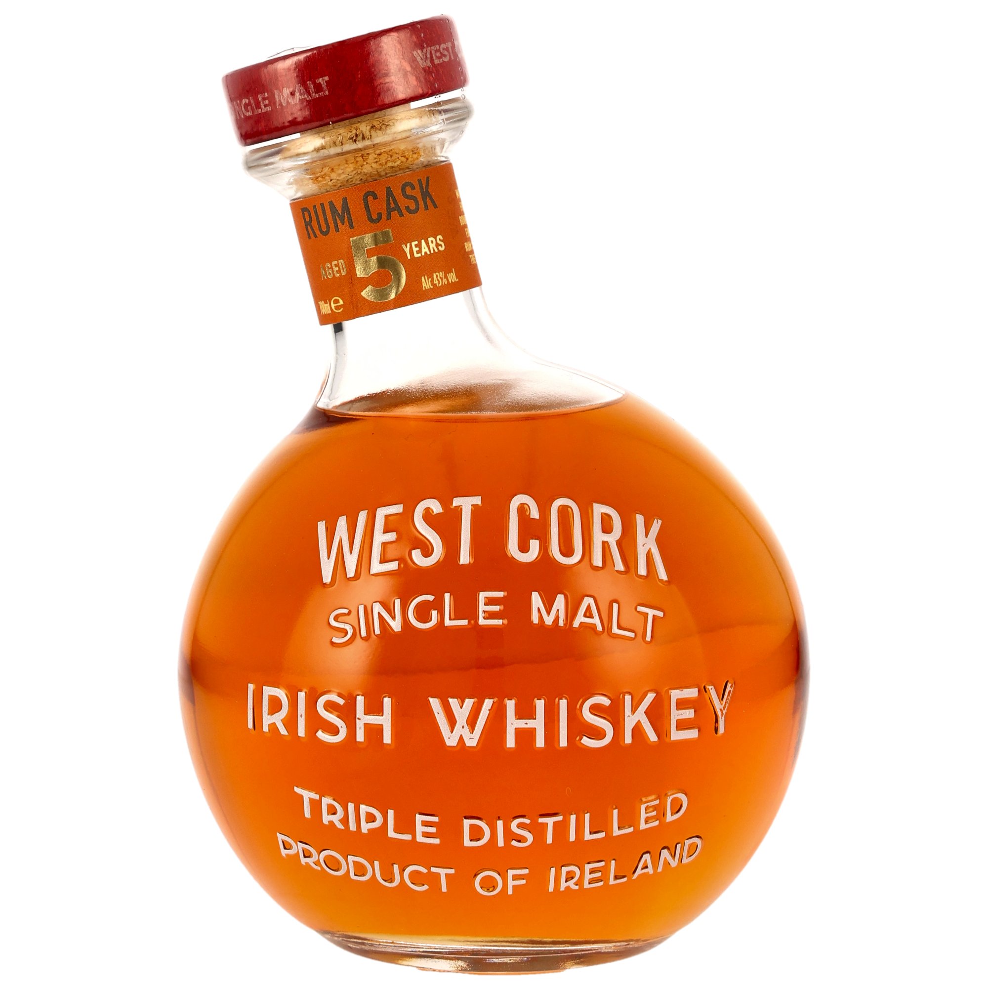 West Cork Maritime 5 y.o. - Rum Cask 43%