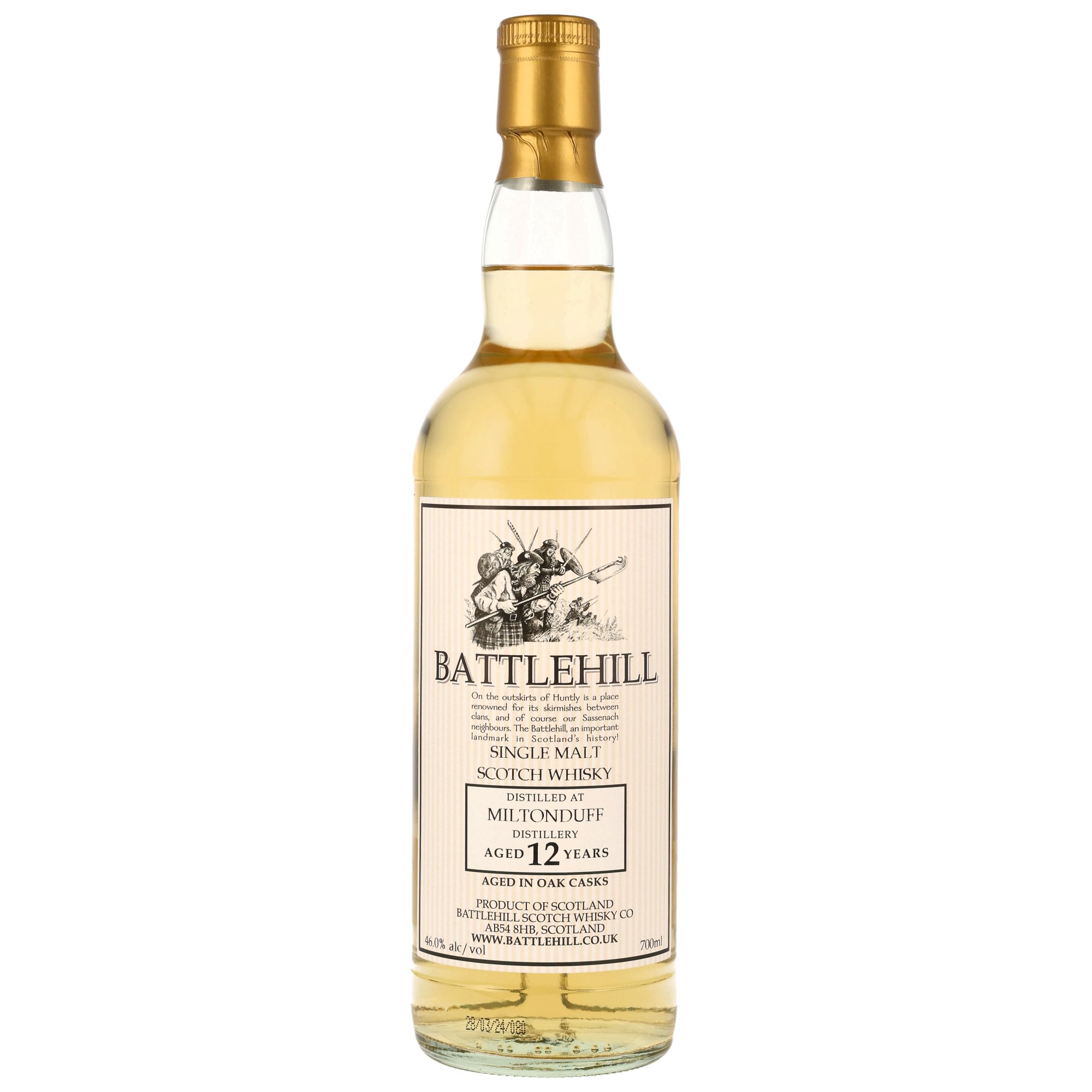 Miltonduff 2011 - 12 y.o. - Battlehill (Duncan Taylor)