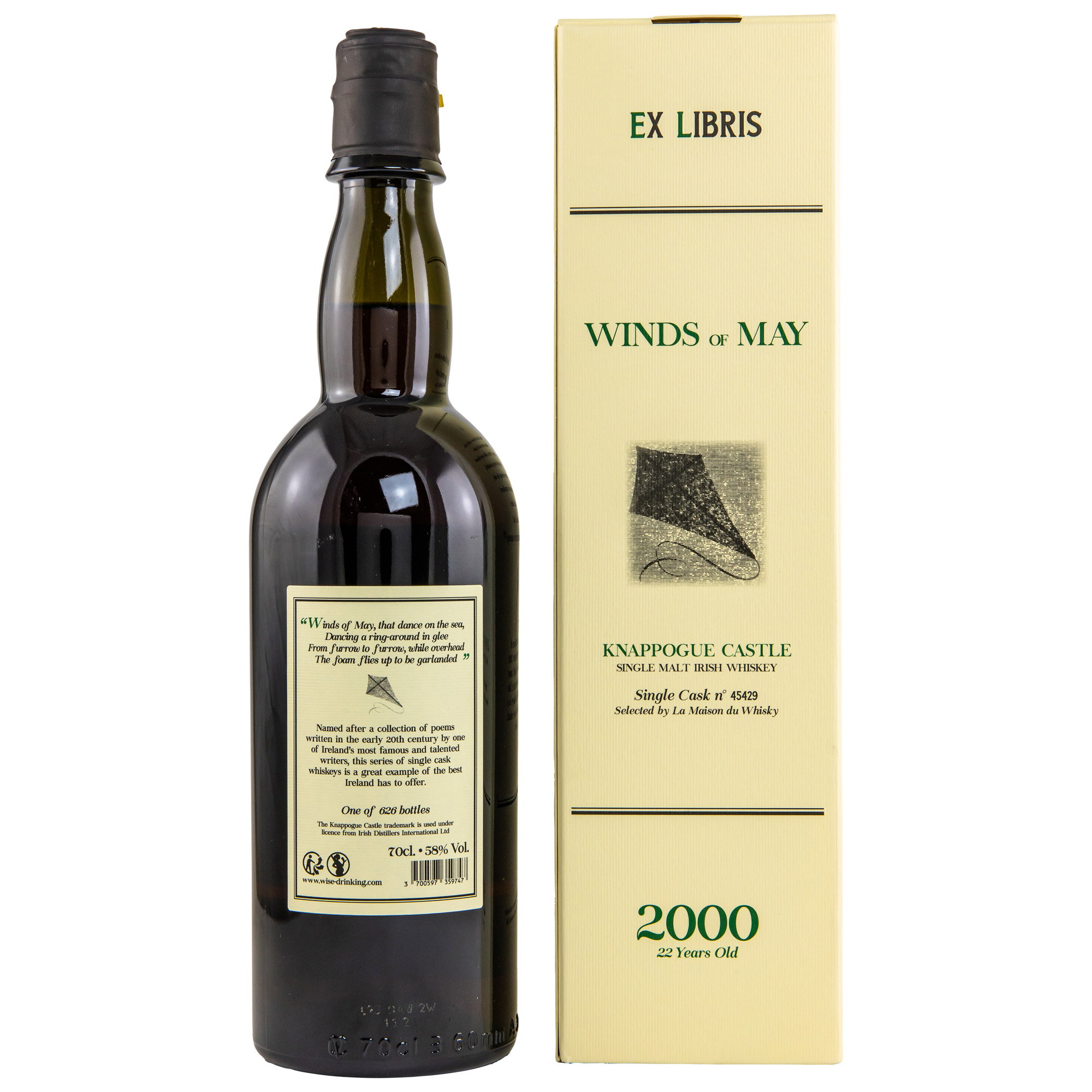 Knappogue Castle 2000/2022 - 22 y.o. - Ex Libris Winds of May