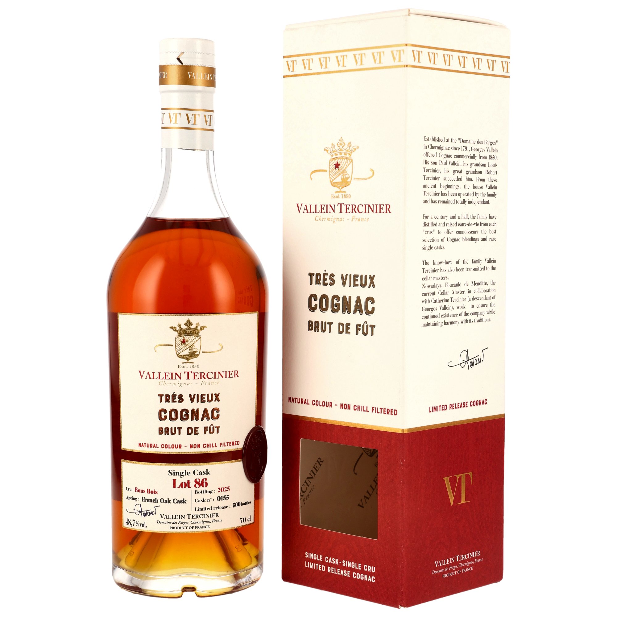 Vallein Tercinier Bons Bois Lot 86