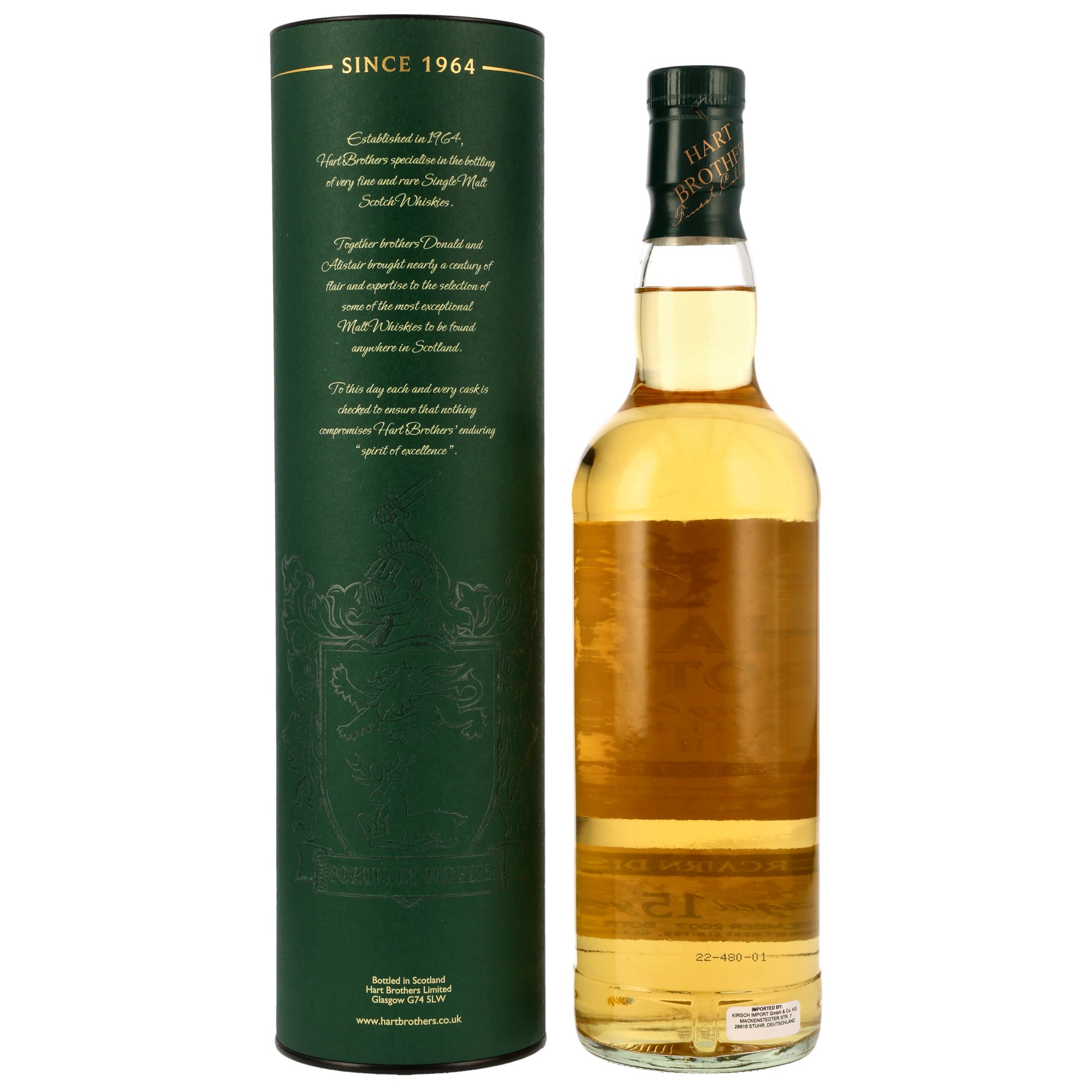 Fettercairn 2007/2022 - 15 y.o. - Cask Strength - Hart Brothers