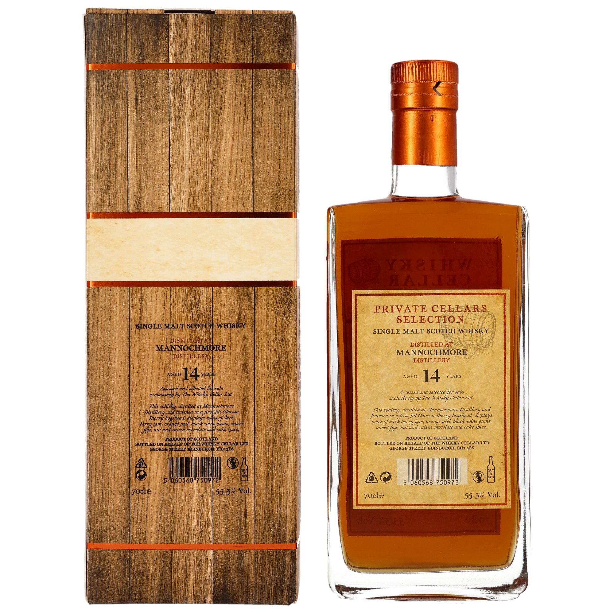 Mannochmore 2008/2023 - 14 y.o. -  #9063 (The Whisky Cellar)