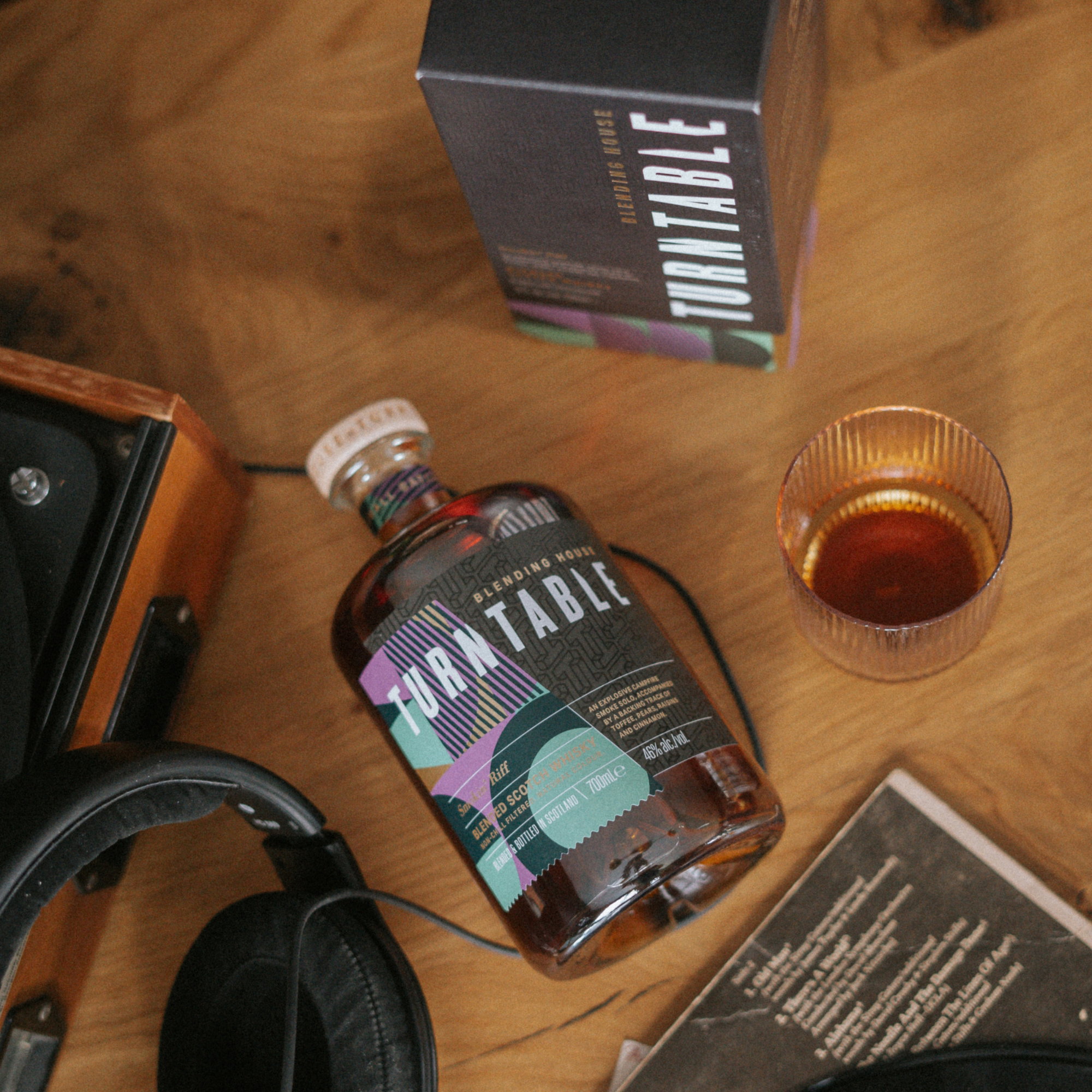 Turntable Spirits - Smokin’ Riff - Blended Scotch Whisky