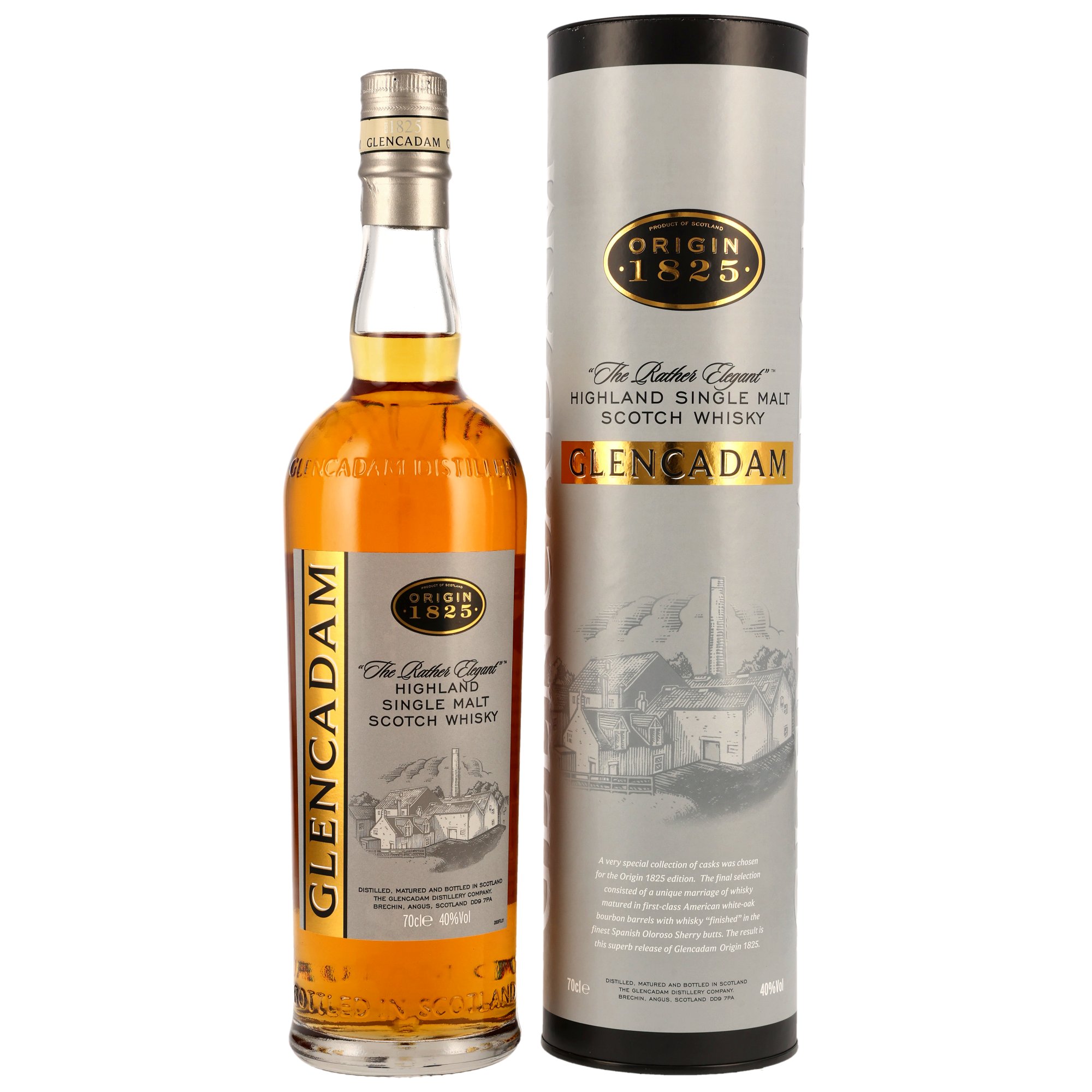 Glencadam Origin 1825 / "The Rather Elegant" in Tube