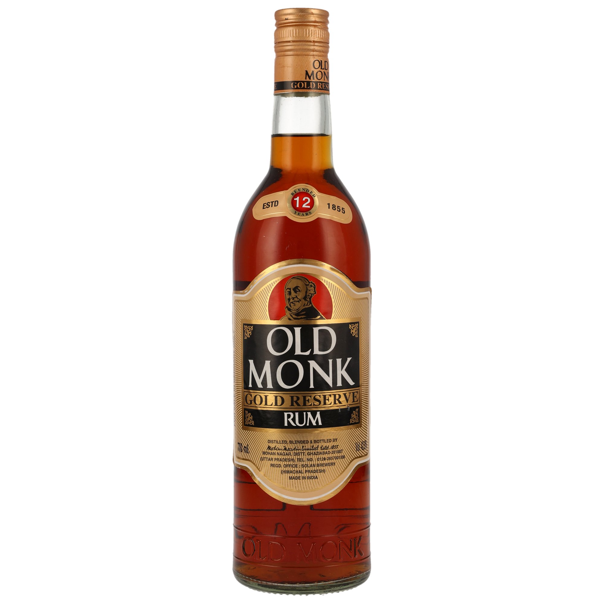 Old Monk 12 y.o. Gold Reserve Rum - ohne GP