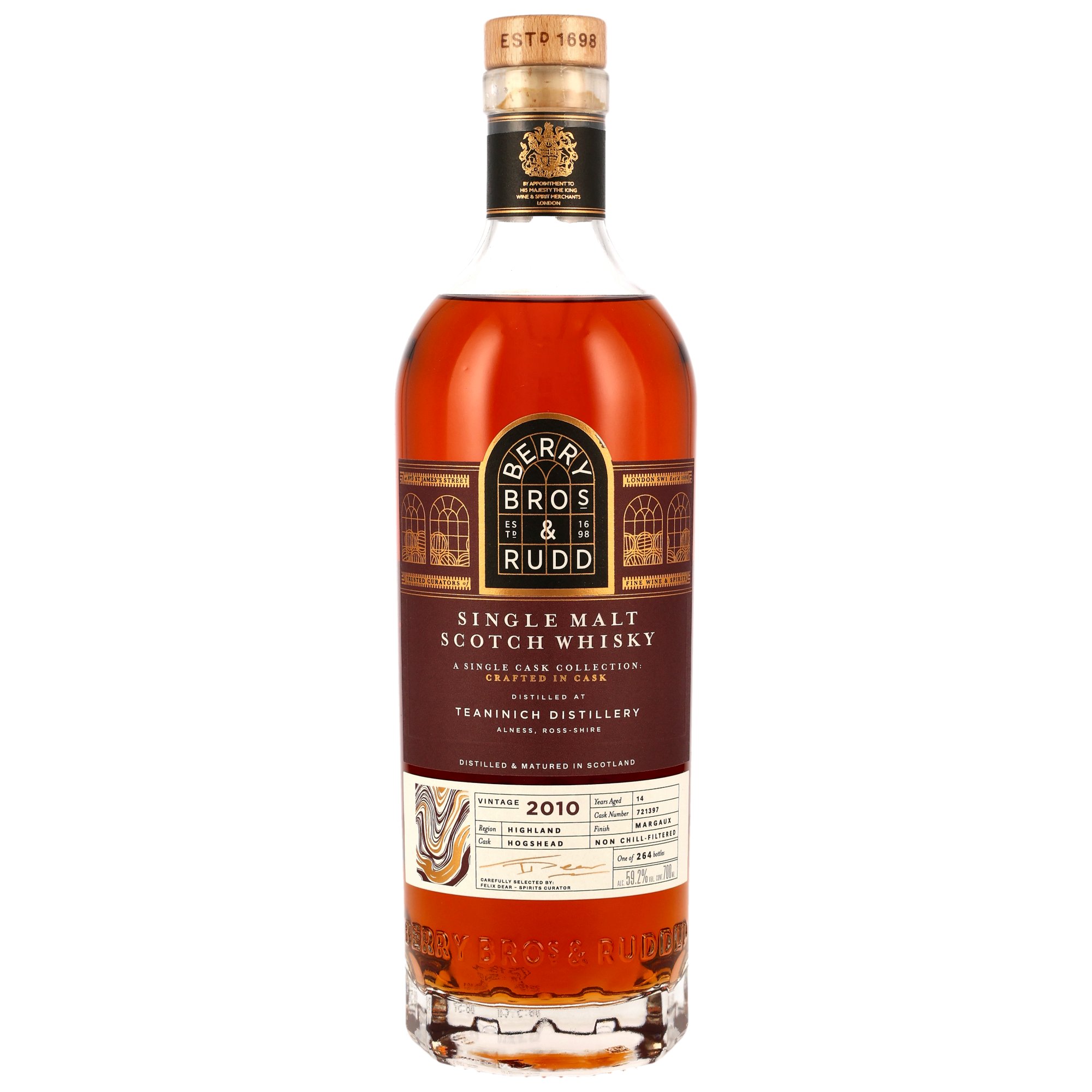 Teaninich 2010 - 14 y.o. - Margaux Cask Finish #721397 (Berry Bros & Rudd)