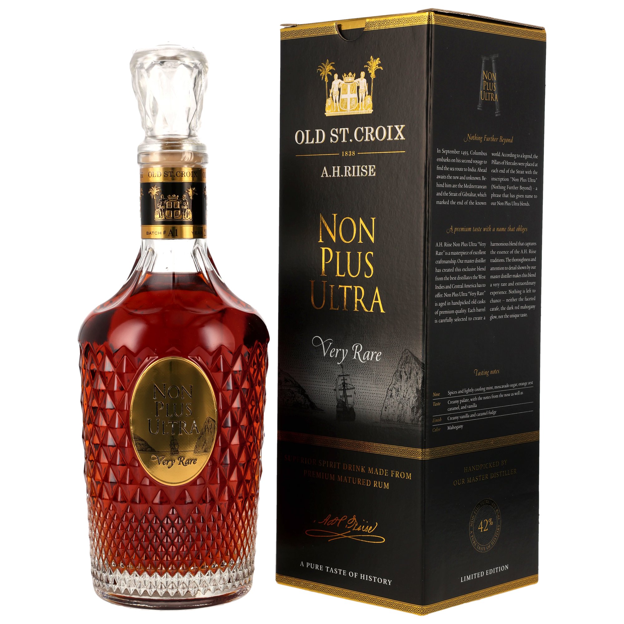 A.H. Riise Non Plus Ultra - Very Rare Rum