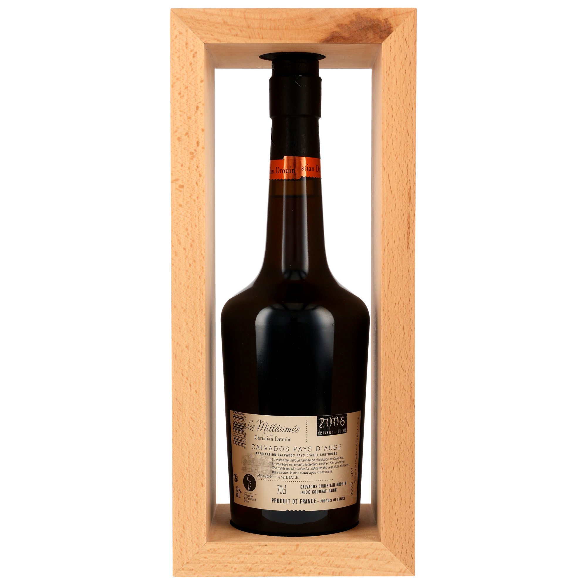 Christian Drouin Millesimes 2006/2025 Calvados Pays d'Auge - Moscatel Cask