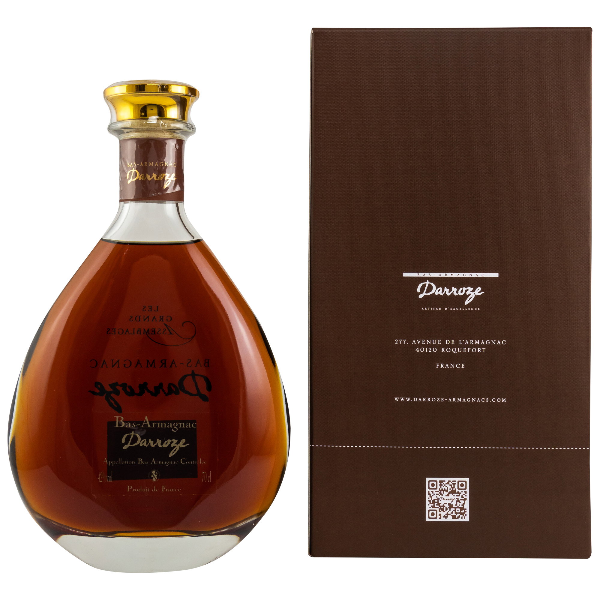 Grands Assemblages 60 ans d'age Carafe - Armagnac Darroze