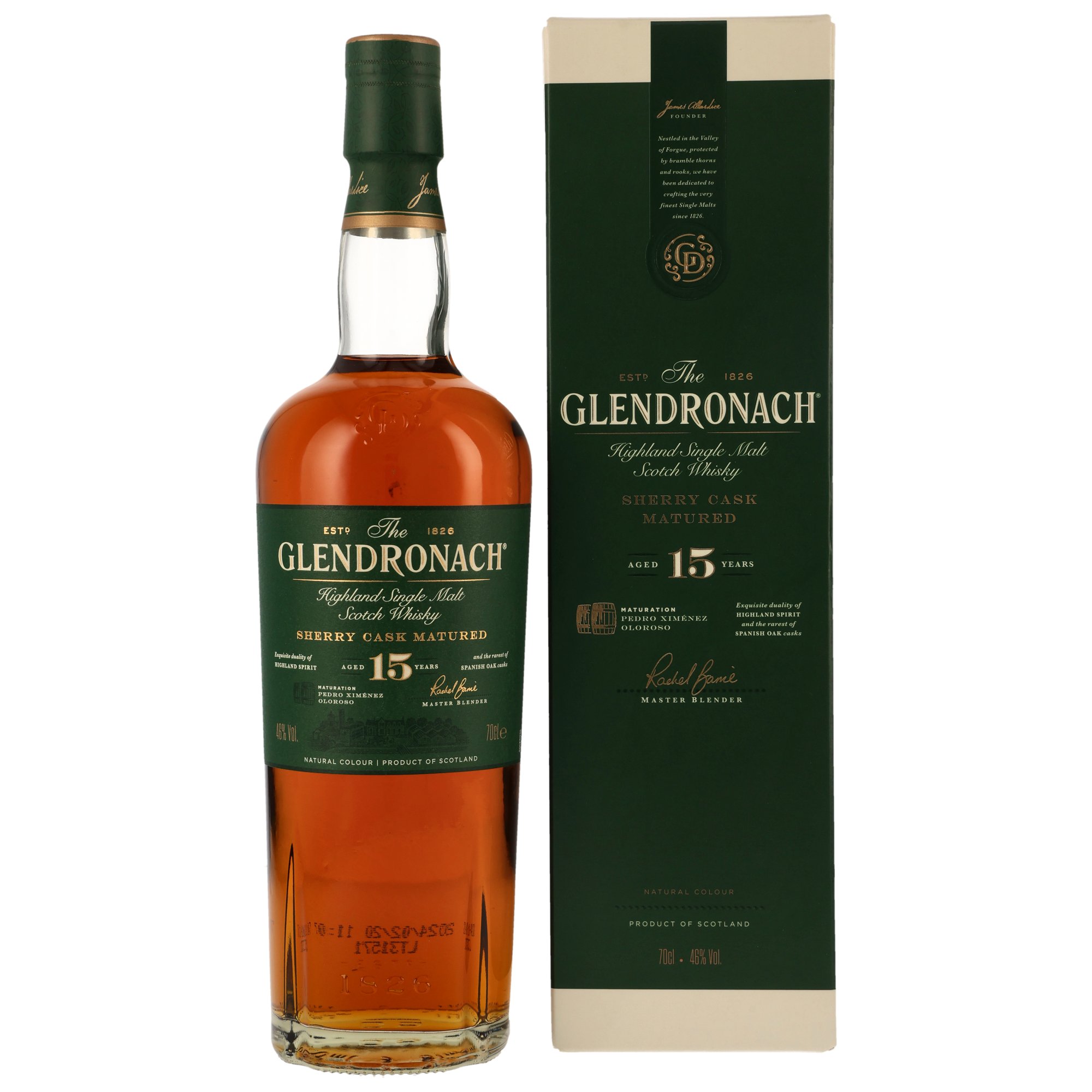Glendronach 15 y.o. Revival Neues Design