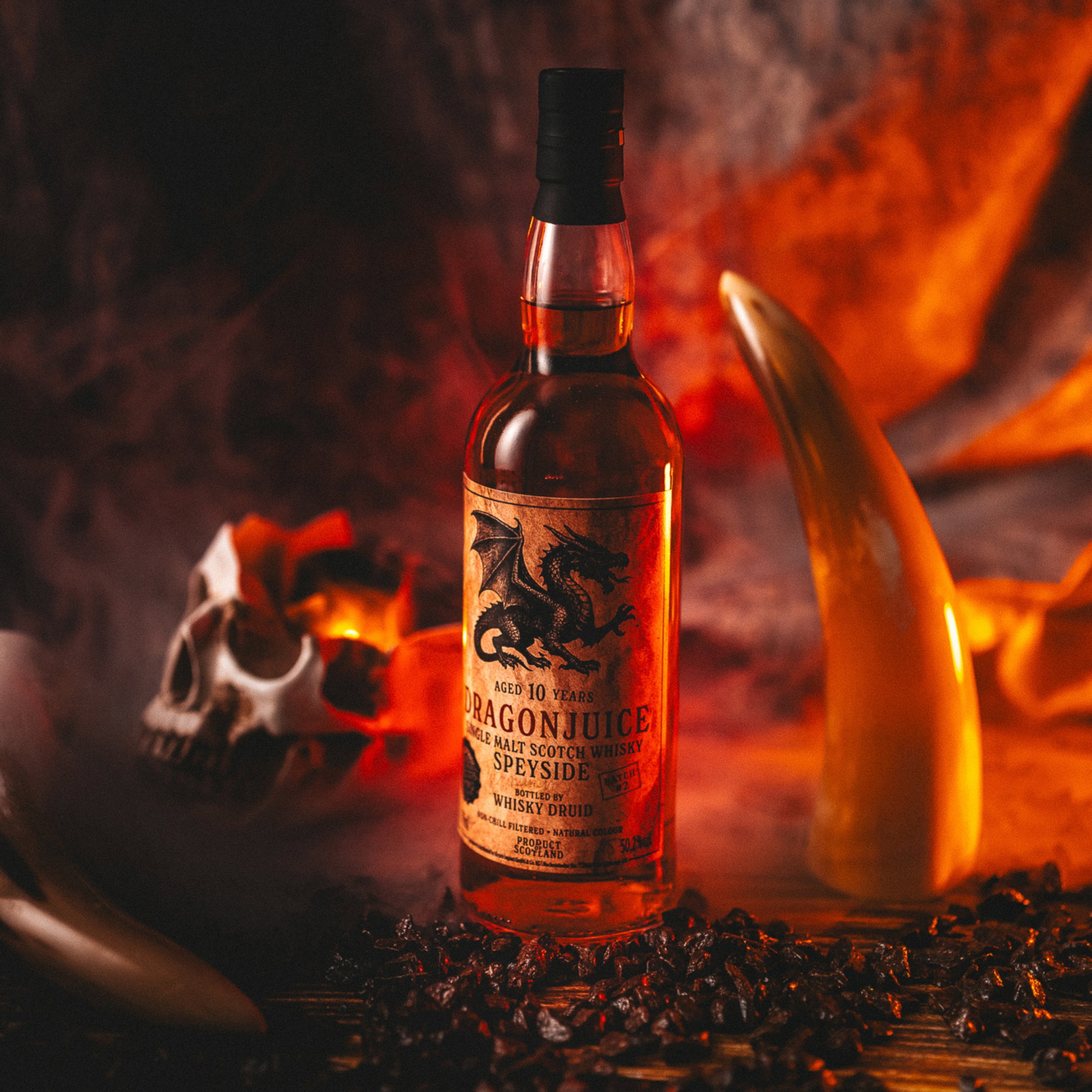 Dragonjuice 10 y.o. Speyside Single Malt Whisky - Batch #2 - Whisky Druid