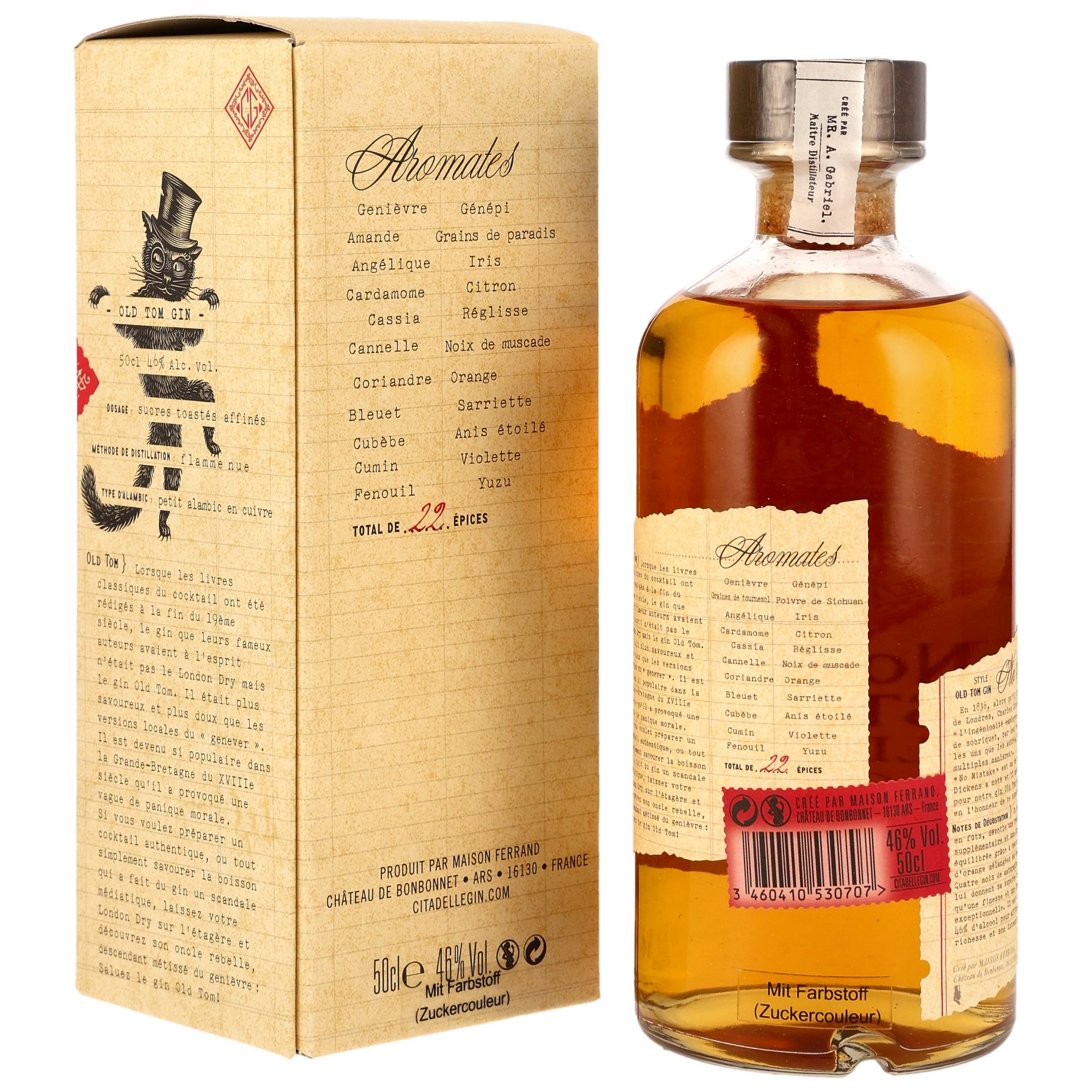 Citadelle Gin No Mistake Old Tom