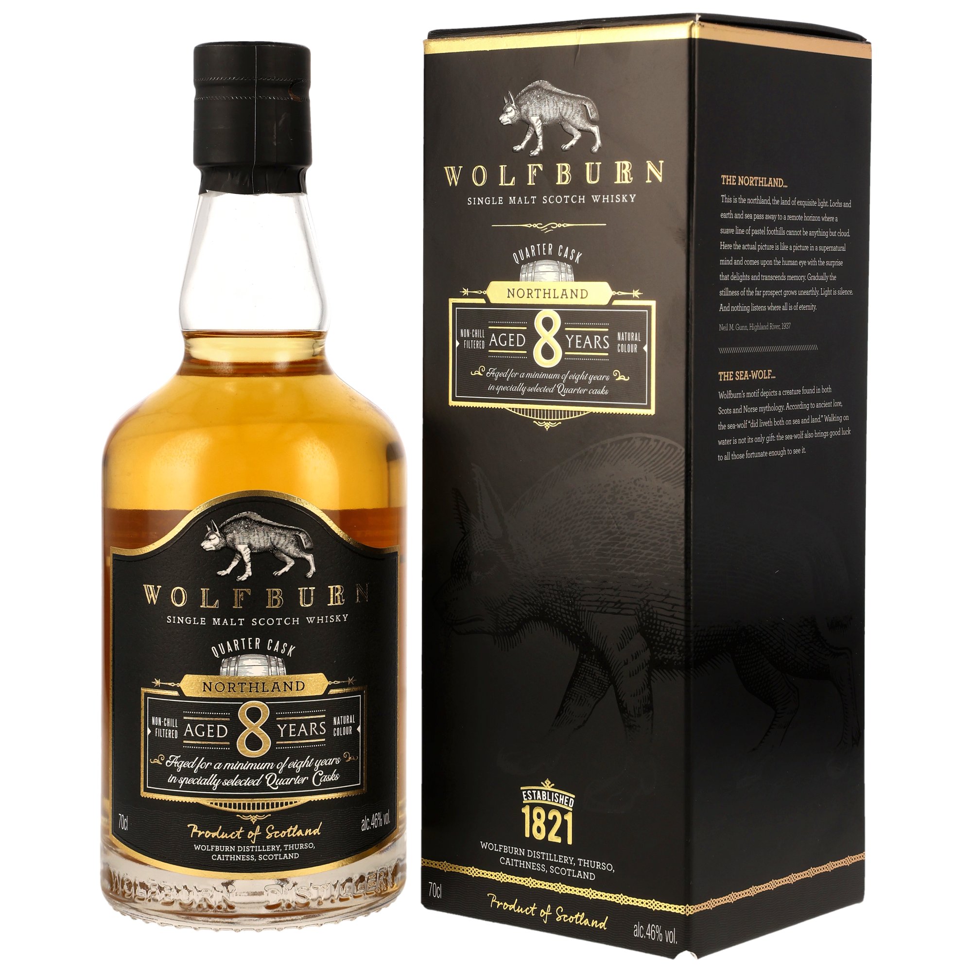 Wolfburn Northland 8 y.o. Quarter Cask