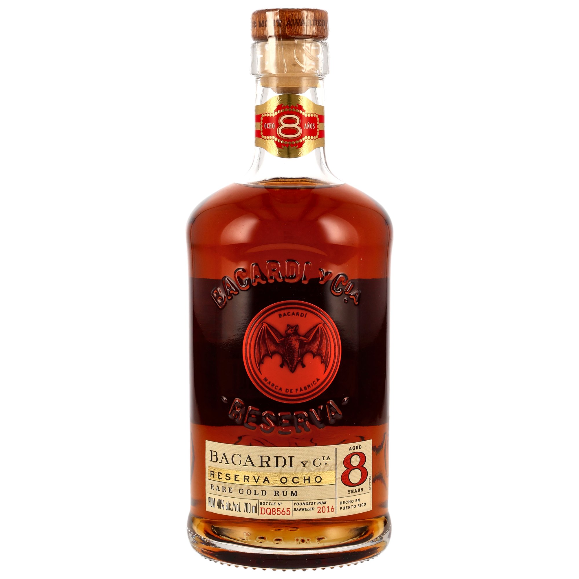 Bacardi Gran Reserva Ocho - 8 y.o.