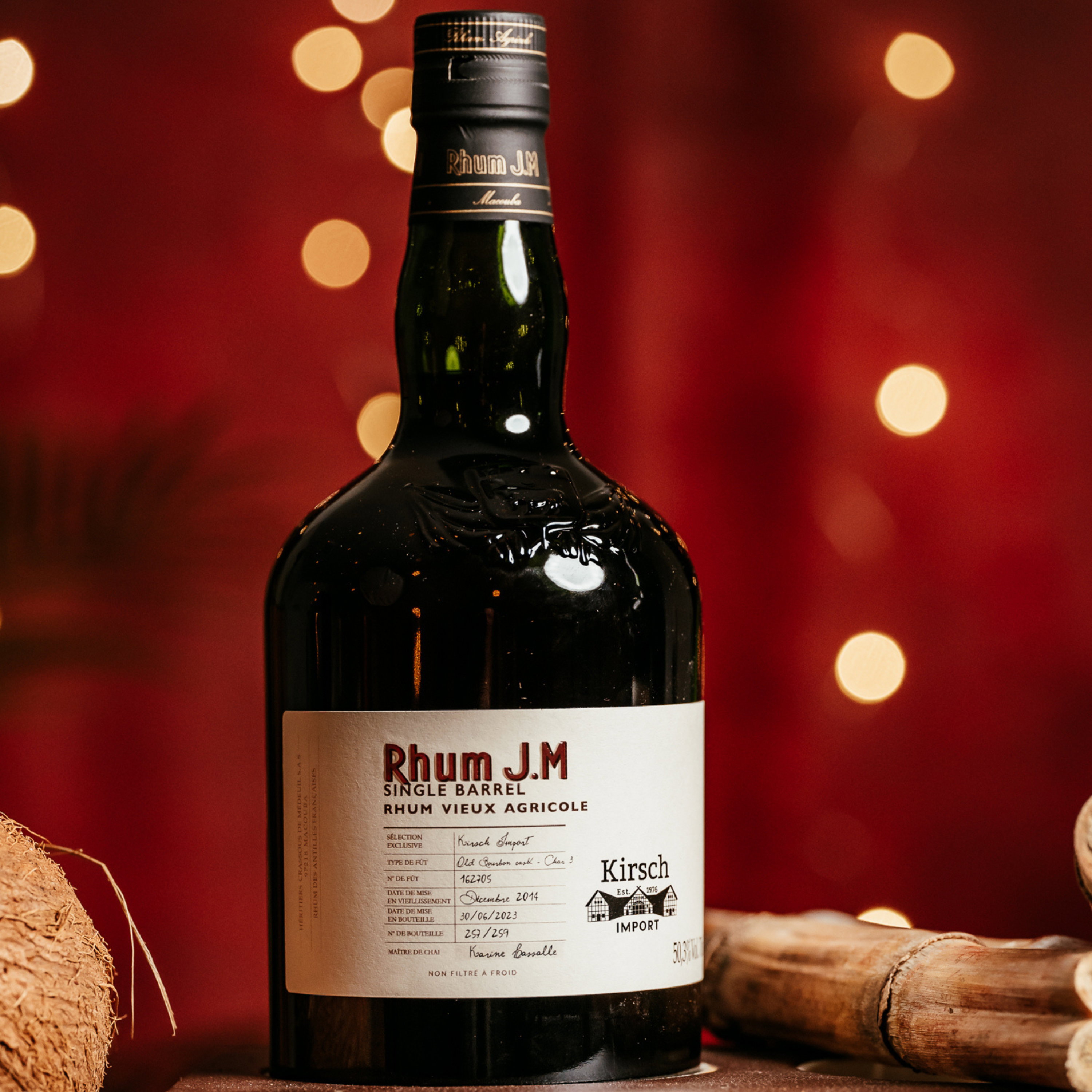 Rhum J.M 2014/2023 - 8 y.o. - Single Barrel Fut # 162705