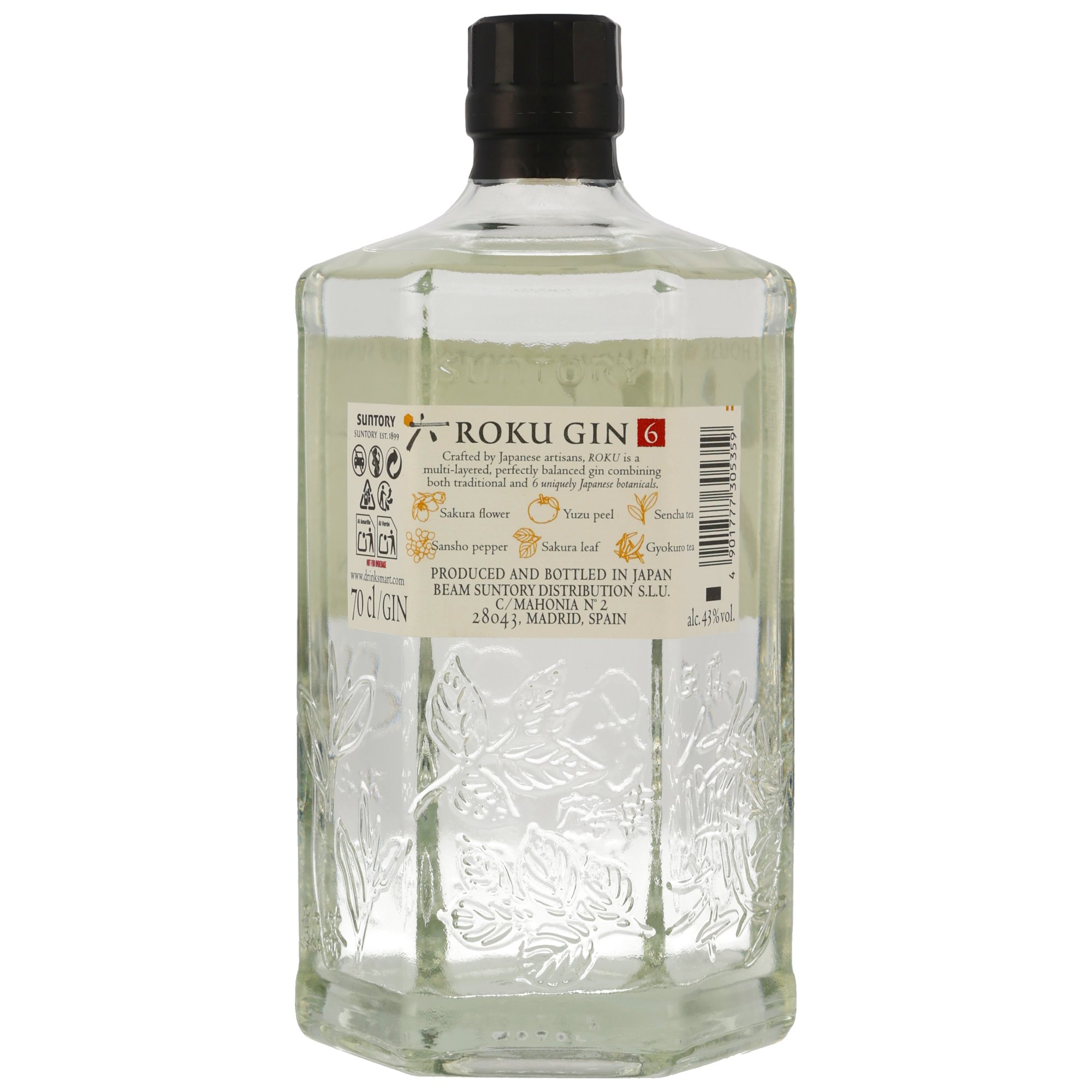 Roku Japanese Craft Gin