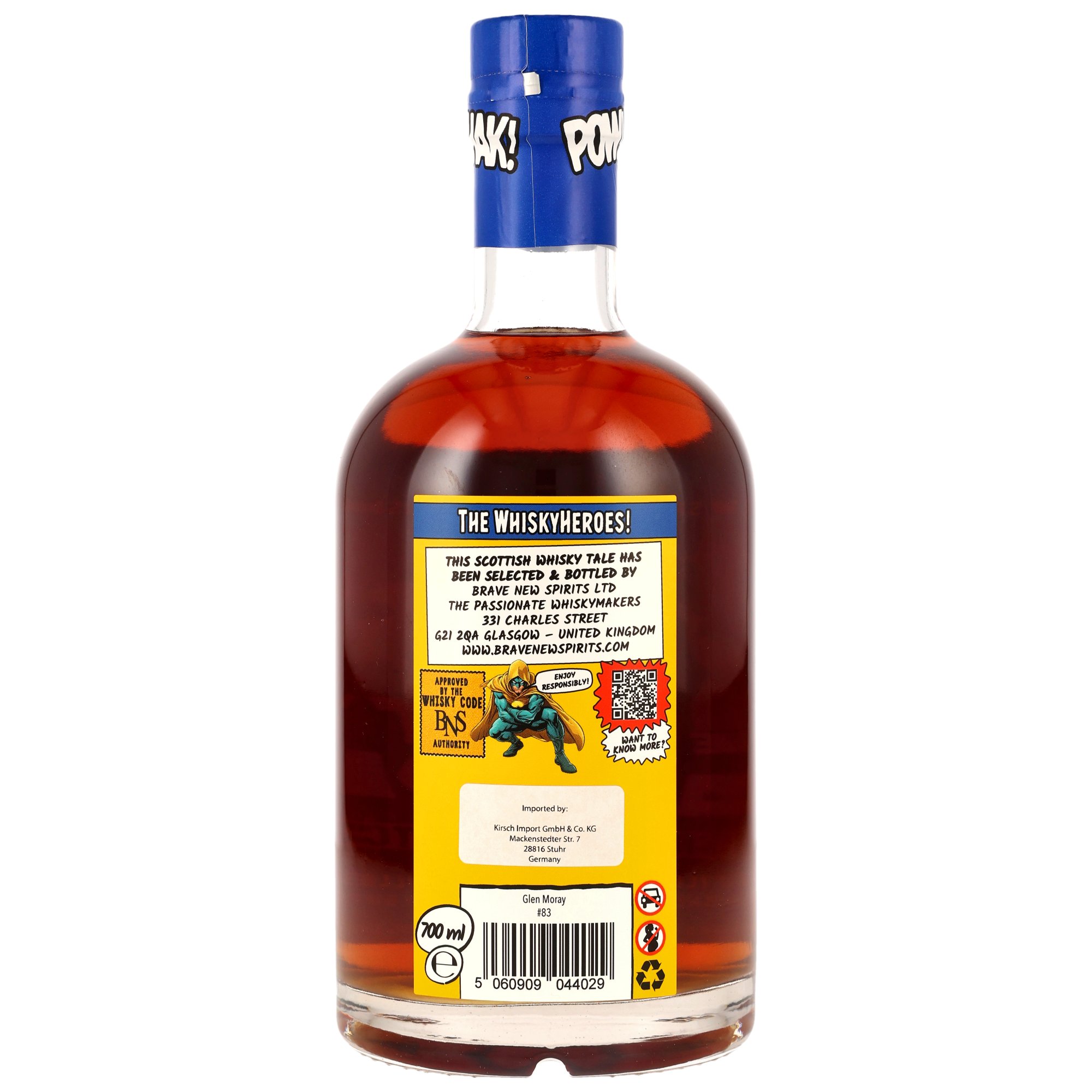 Glen Moray 11 y.o. Whiskyheroes: The Malt Marauder - Brave New Spirits