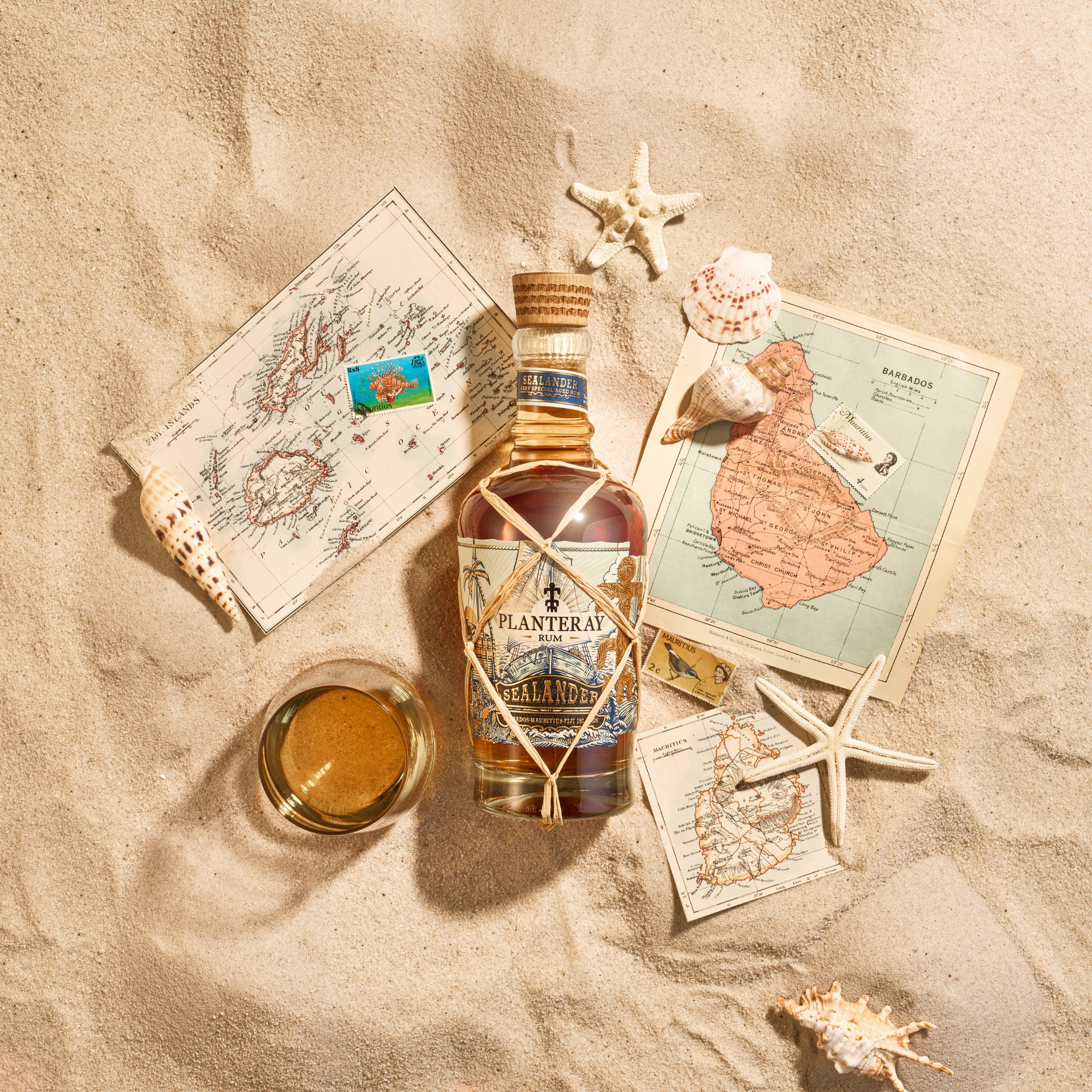 Planteray (Plantation) Sealander mit 2 Gläsern