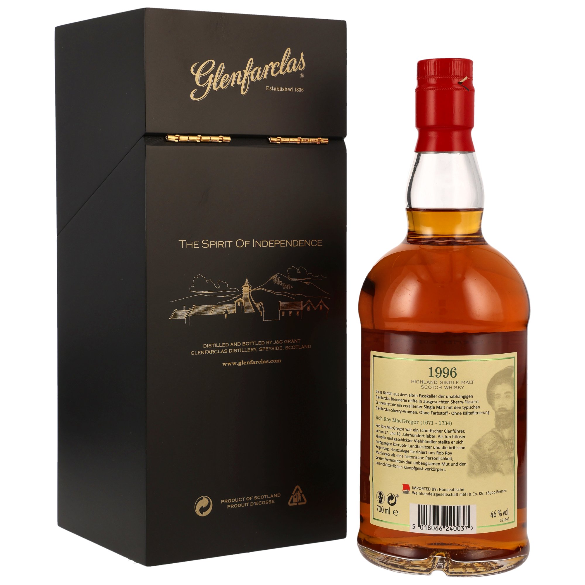 Glenfarclas 1996/2024 Edition No. 26 "Rob Roy MacGregor"