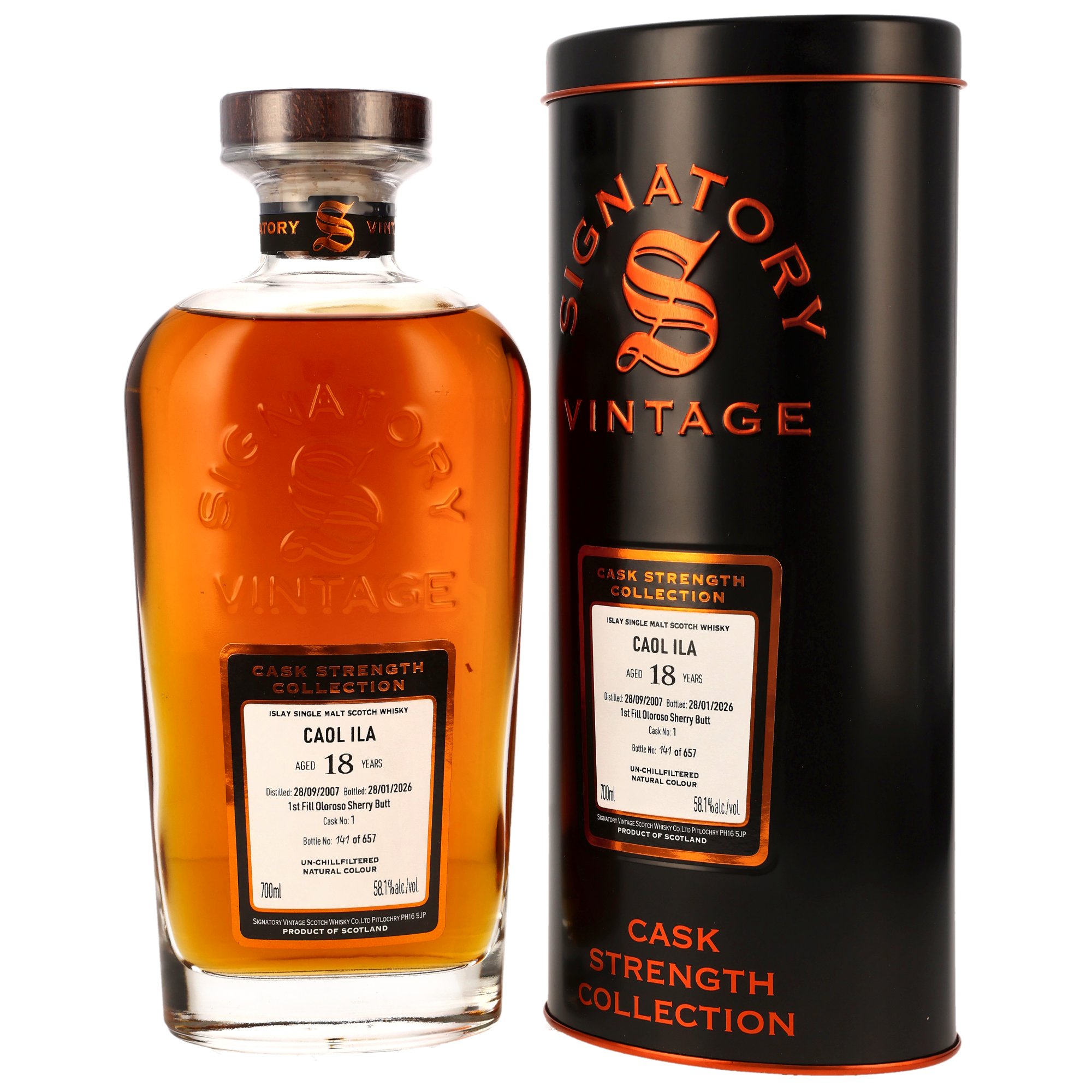 Signatory Vintage Caol Ila 18YO