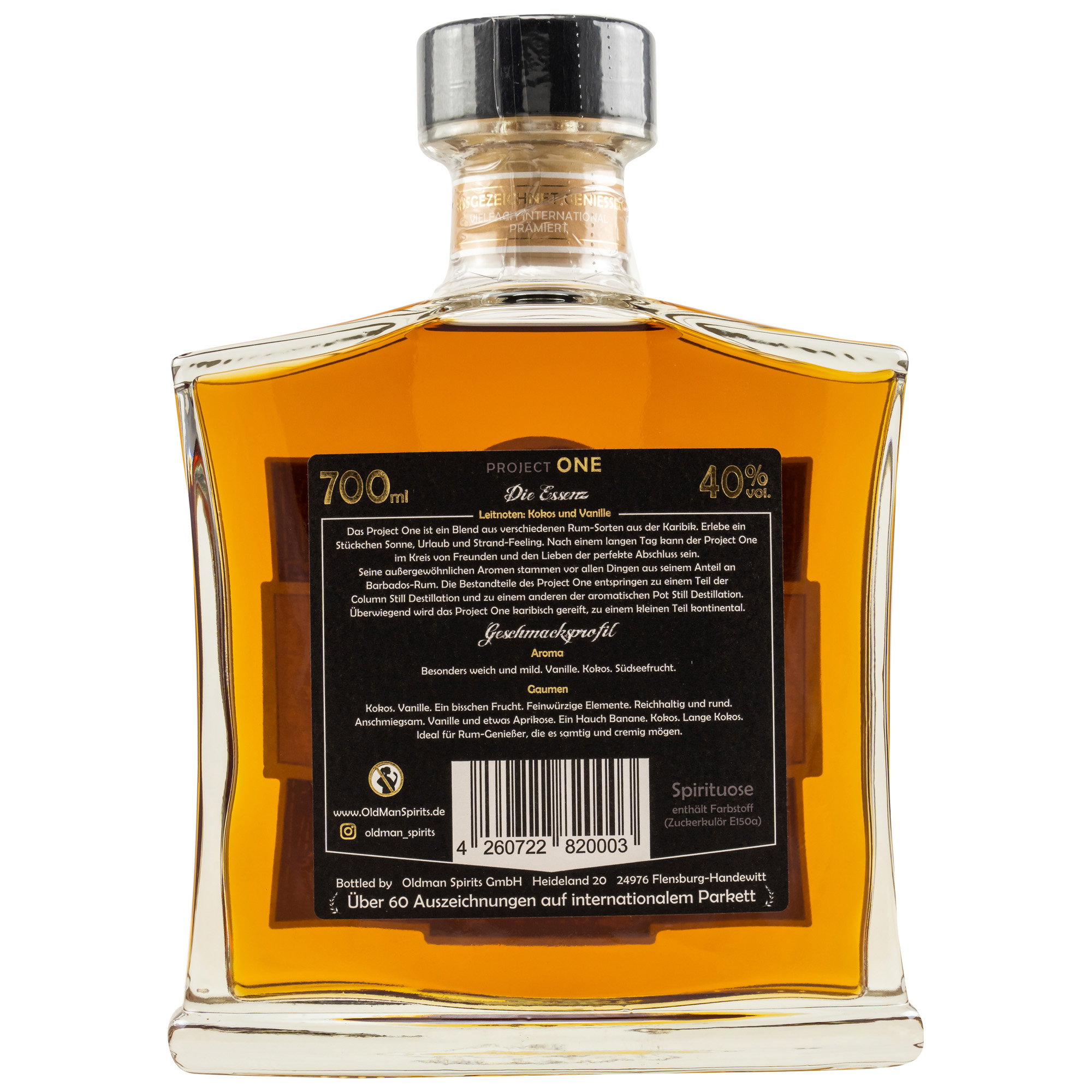 Old Man Rum Project One - Caribbean Spirit