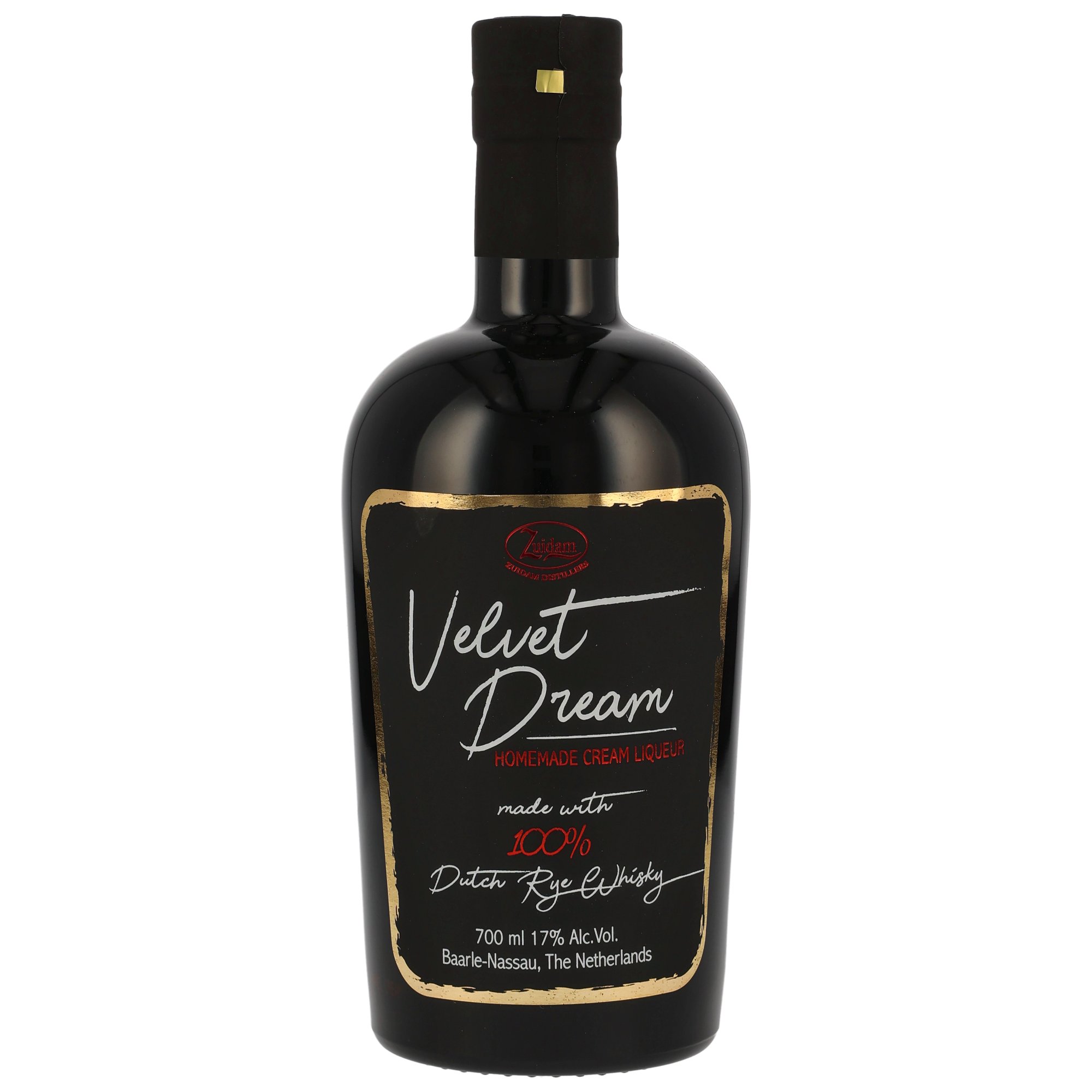 Zuidam Velvet Dream Liqueur auf Rye Whisky Basis