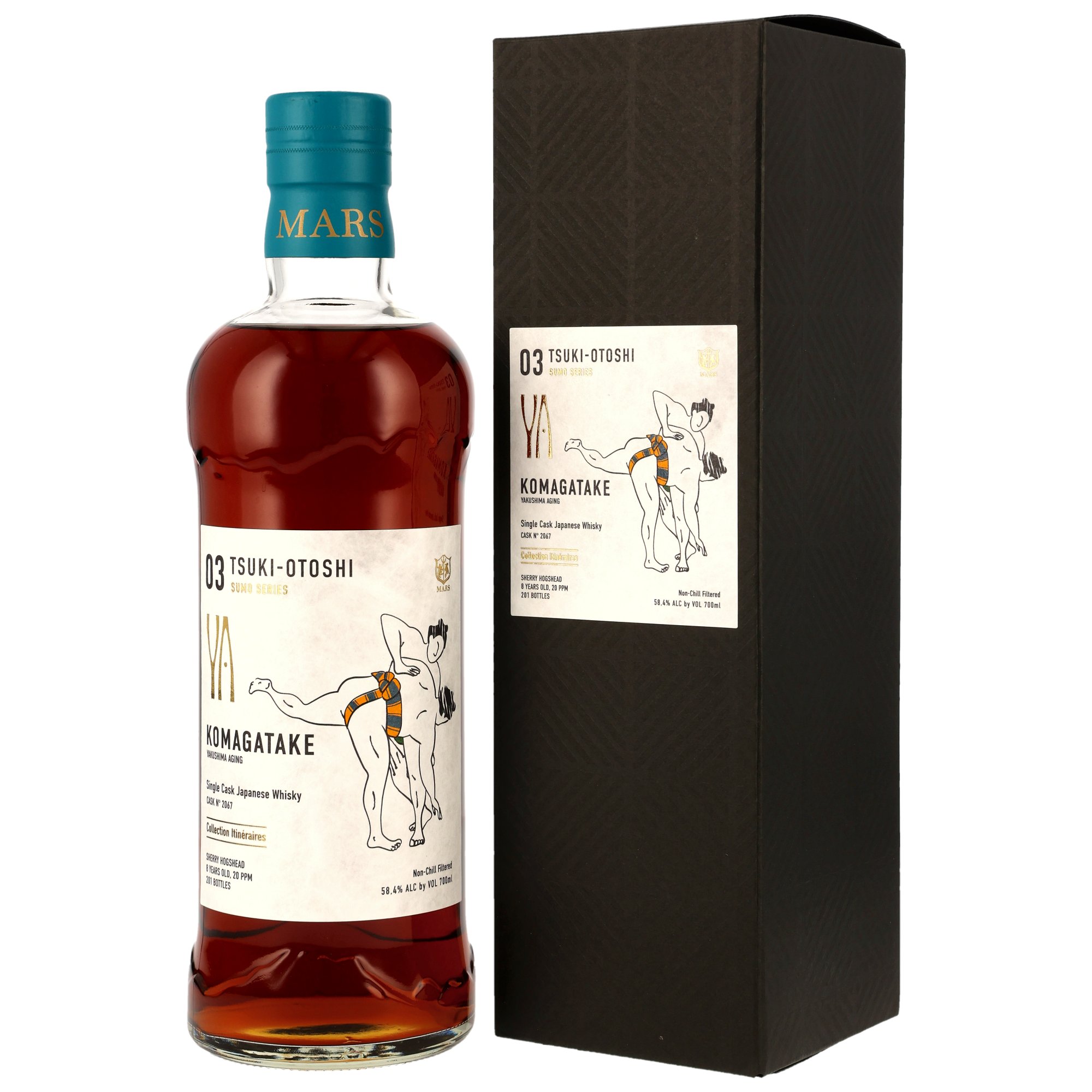 Mars Komagatake 8 y.o. - 03 Tsuki-Otosh - Sumo Series - Sherry Cask #2067