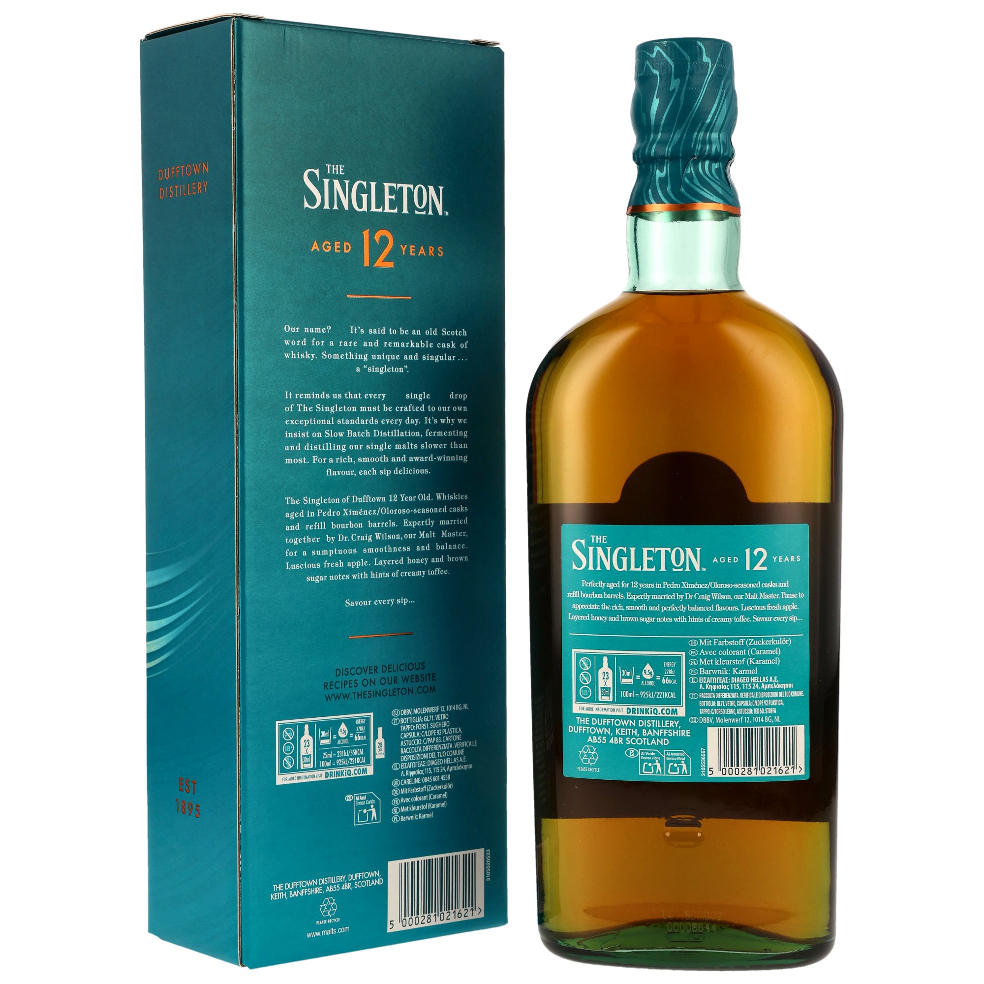 Singleton of Dufftown 12 y.o. - PX / Oloroso Sherry Seasoned Casks & Refill Bourbon Barrels