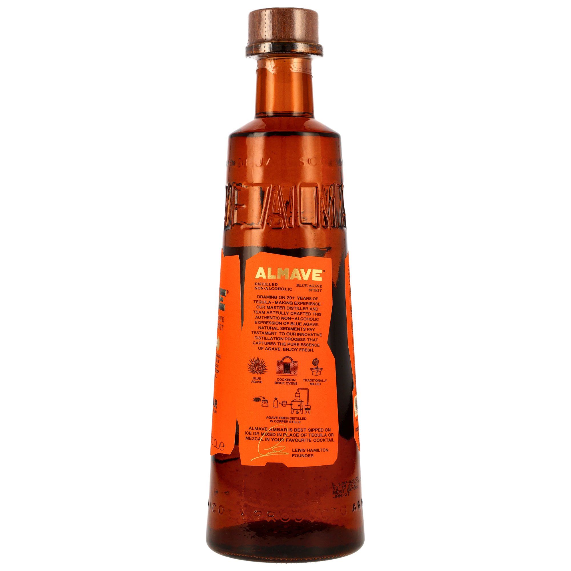 Almave Ambar Blue Agave Spirit 0,0% (Lewis Hamilton)
