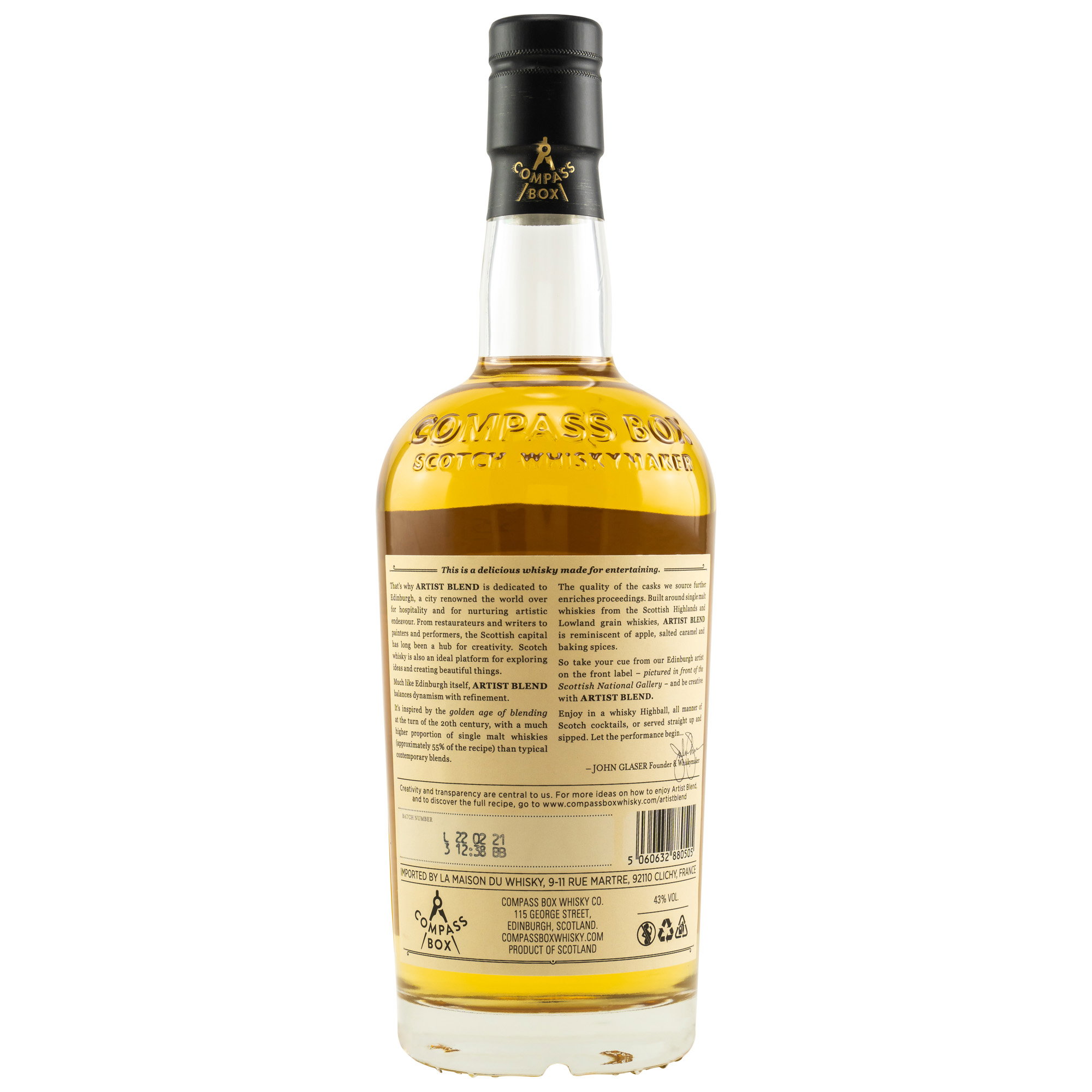 Compass Box Artist Blend - Blended Scotch Whisky