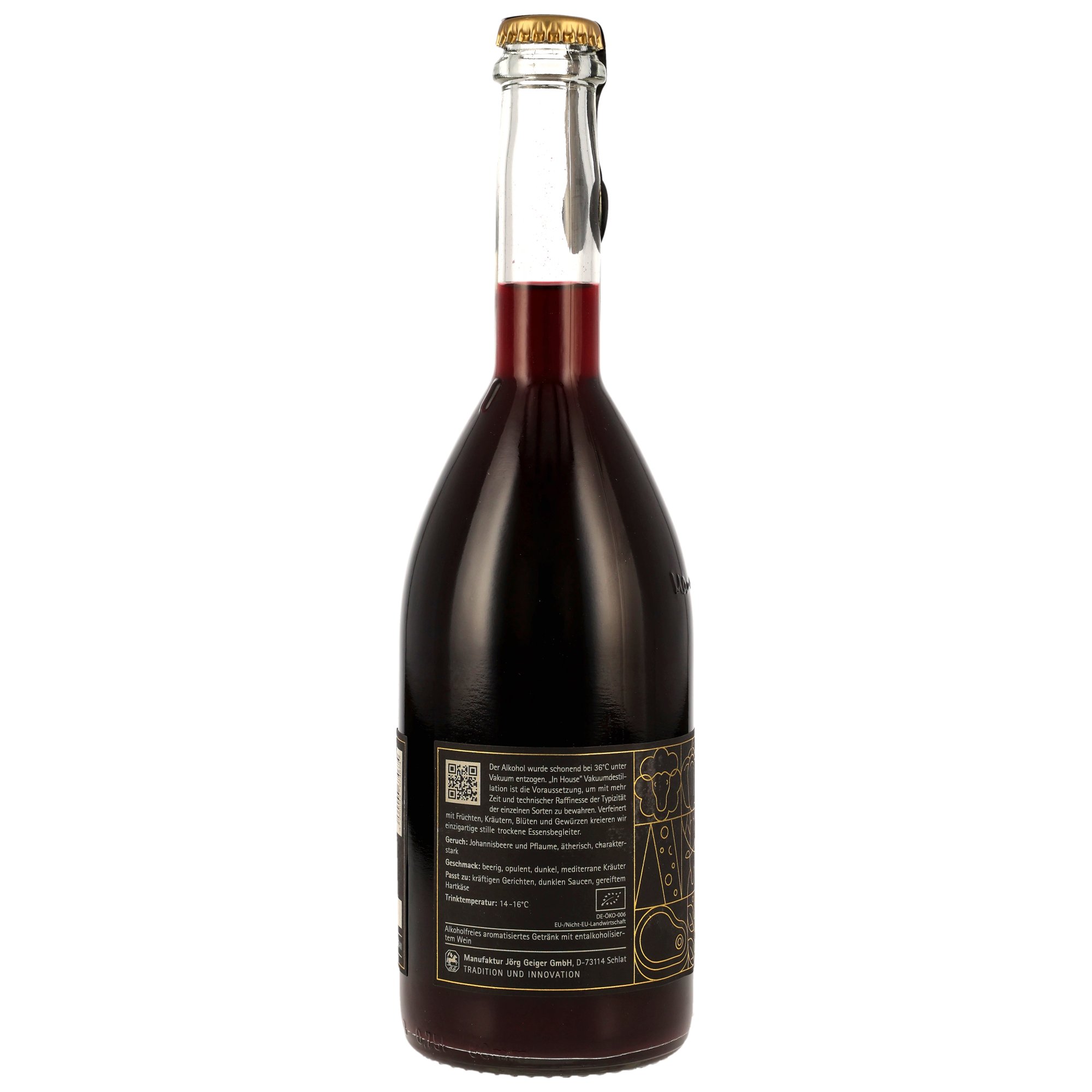 36 Grad Stiller Essensbegleiter MHD - Artikel - alkoholfrei Bio - Manufaktur Jörg Geiger