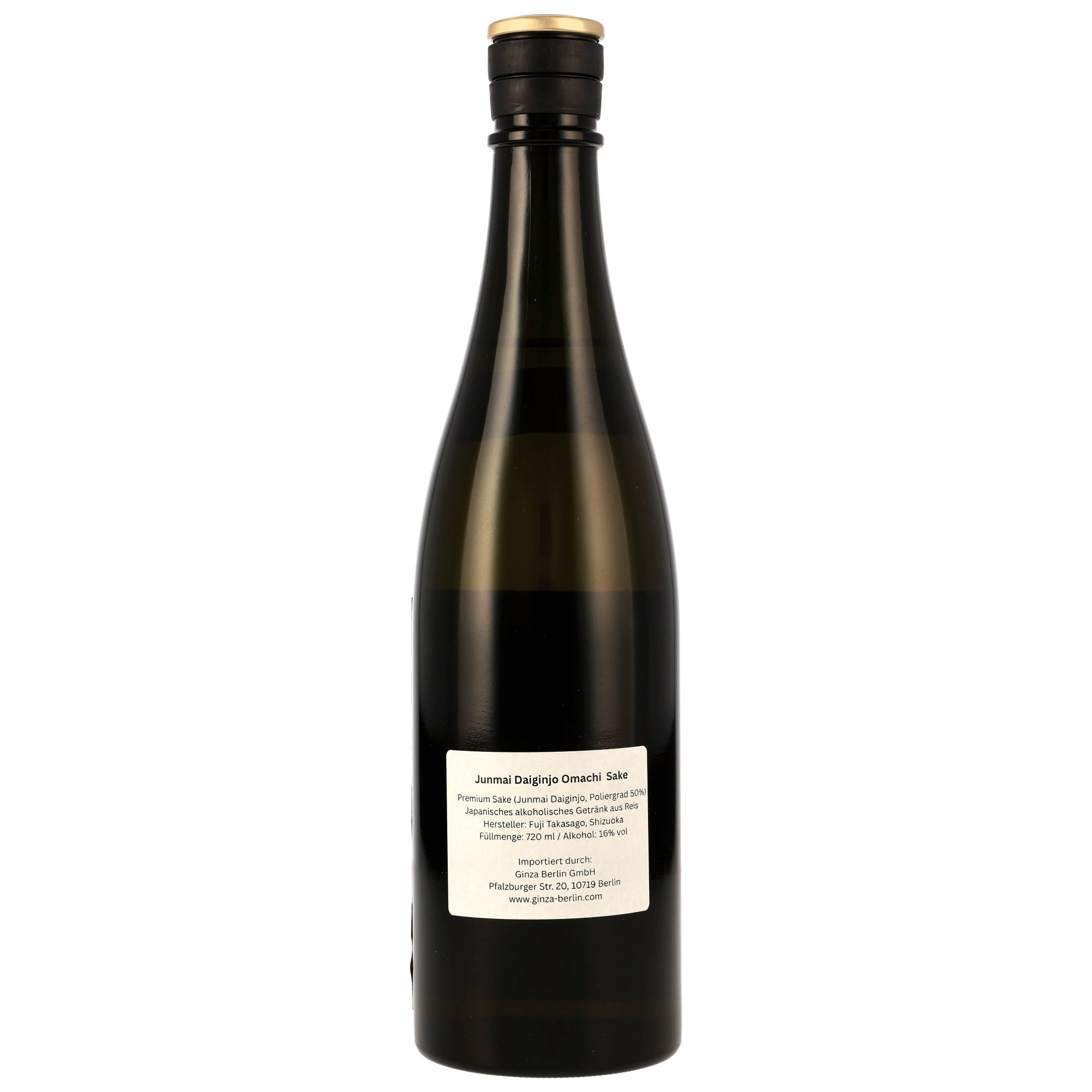 Takasago Junmai Daiginjo Omachi Sake