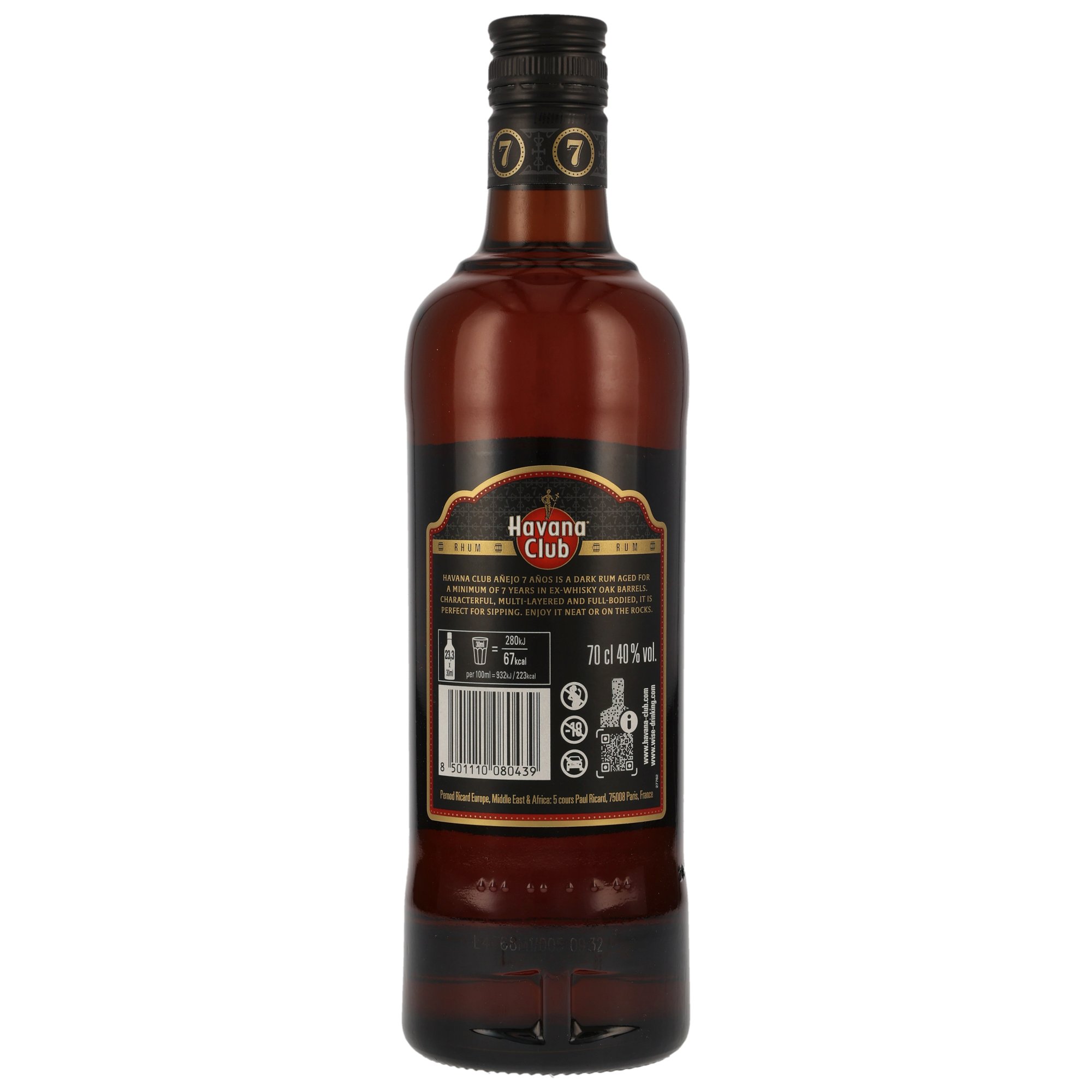 Havana Club 7 y.o. Neue Ausstattung