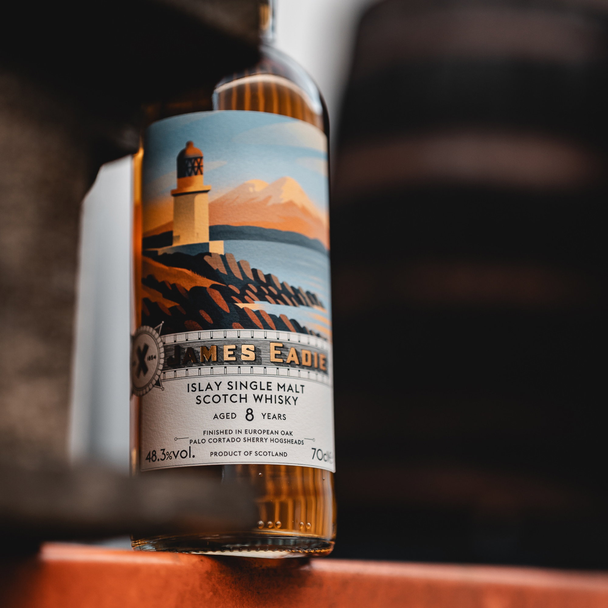 Islay Single Malt (Caol Ila) 8 y.o. - Palo Cortado Sherry Hogsheads Finish - James Eadie