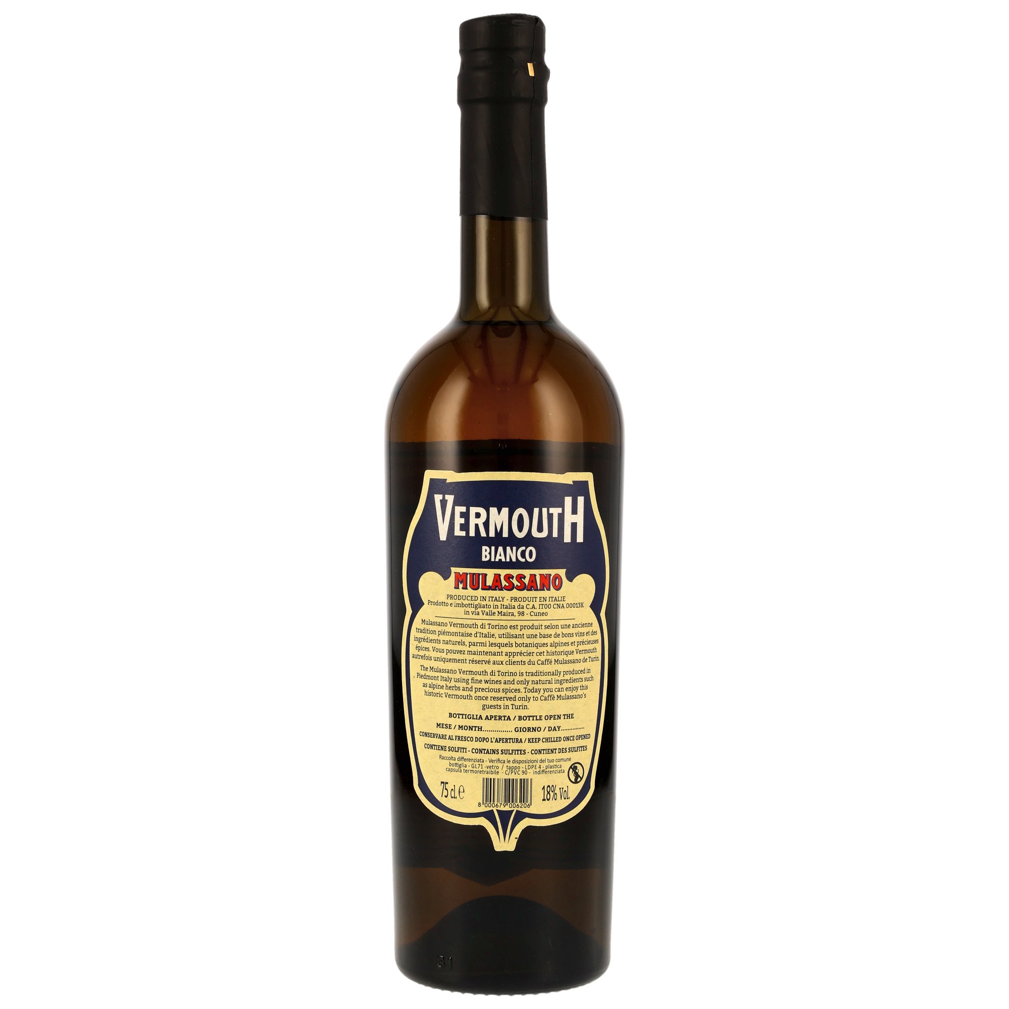 Mulassano Vermouth Bianco