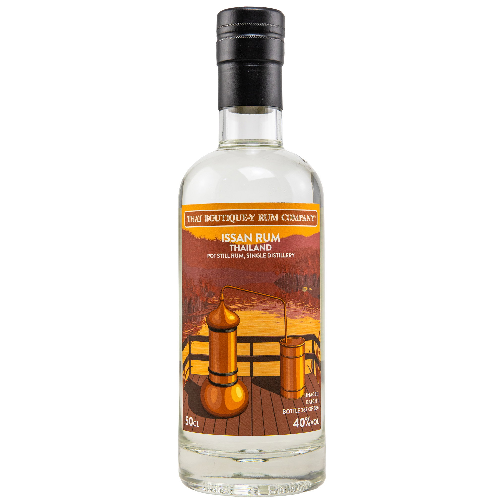 Issan Rum, Thailand Pot Still Rum Batch 1 - Unaged (That Boutique-y Rum Company)