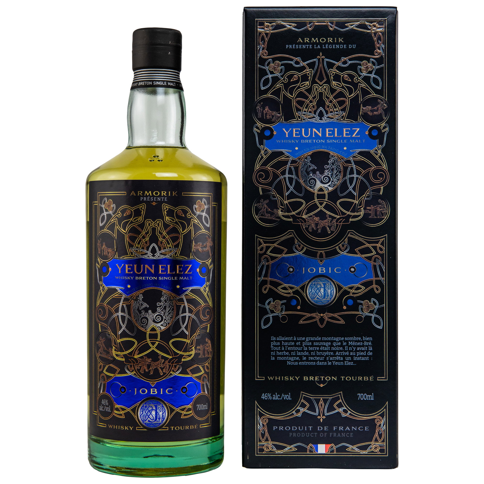 Armorik Yeun Elez Jobic Peated Single Malt Whisky