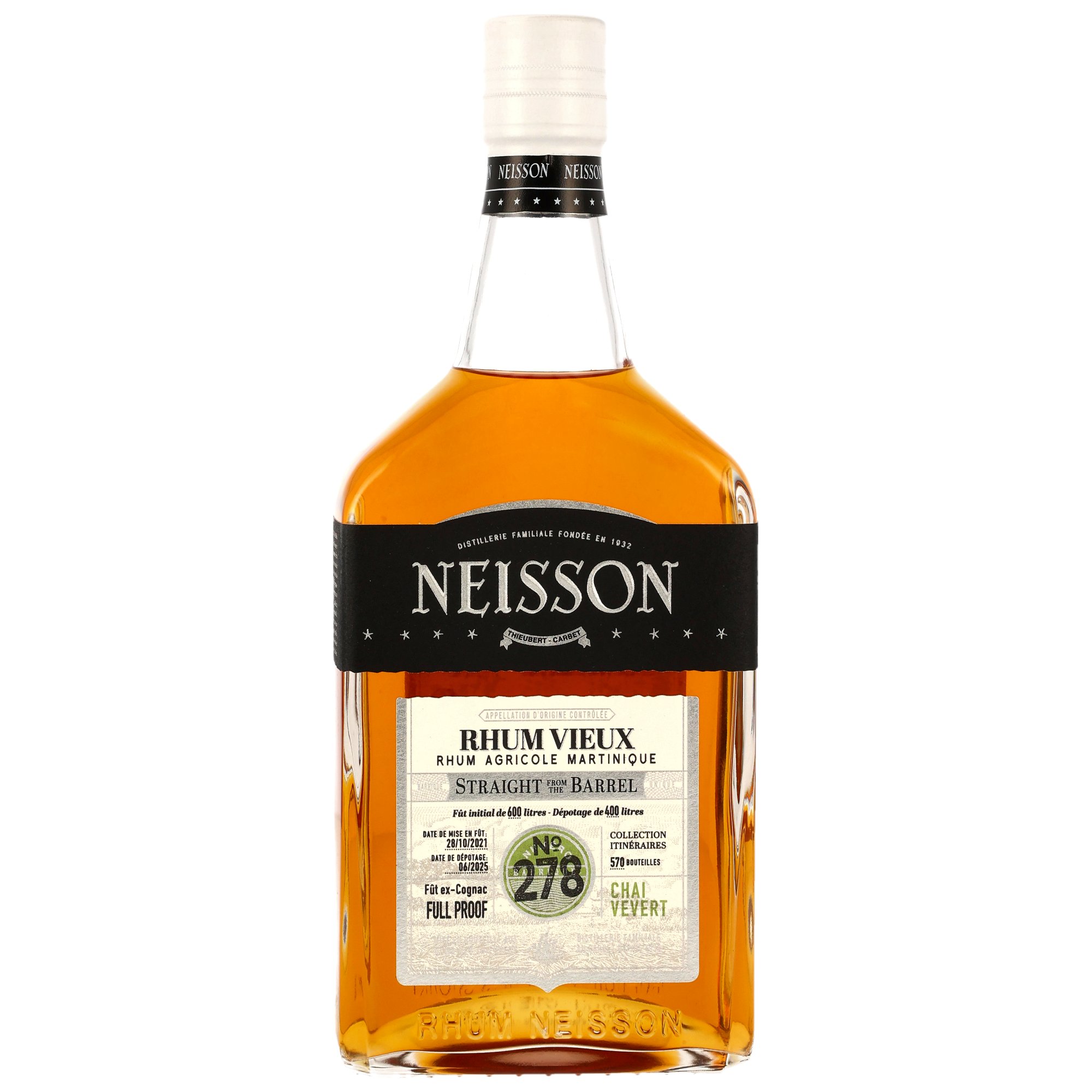 Neisson 2021/2025 Vieux Full Proof Cognac Cask