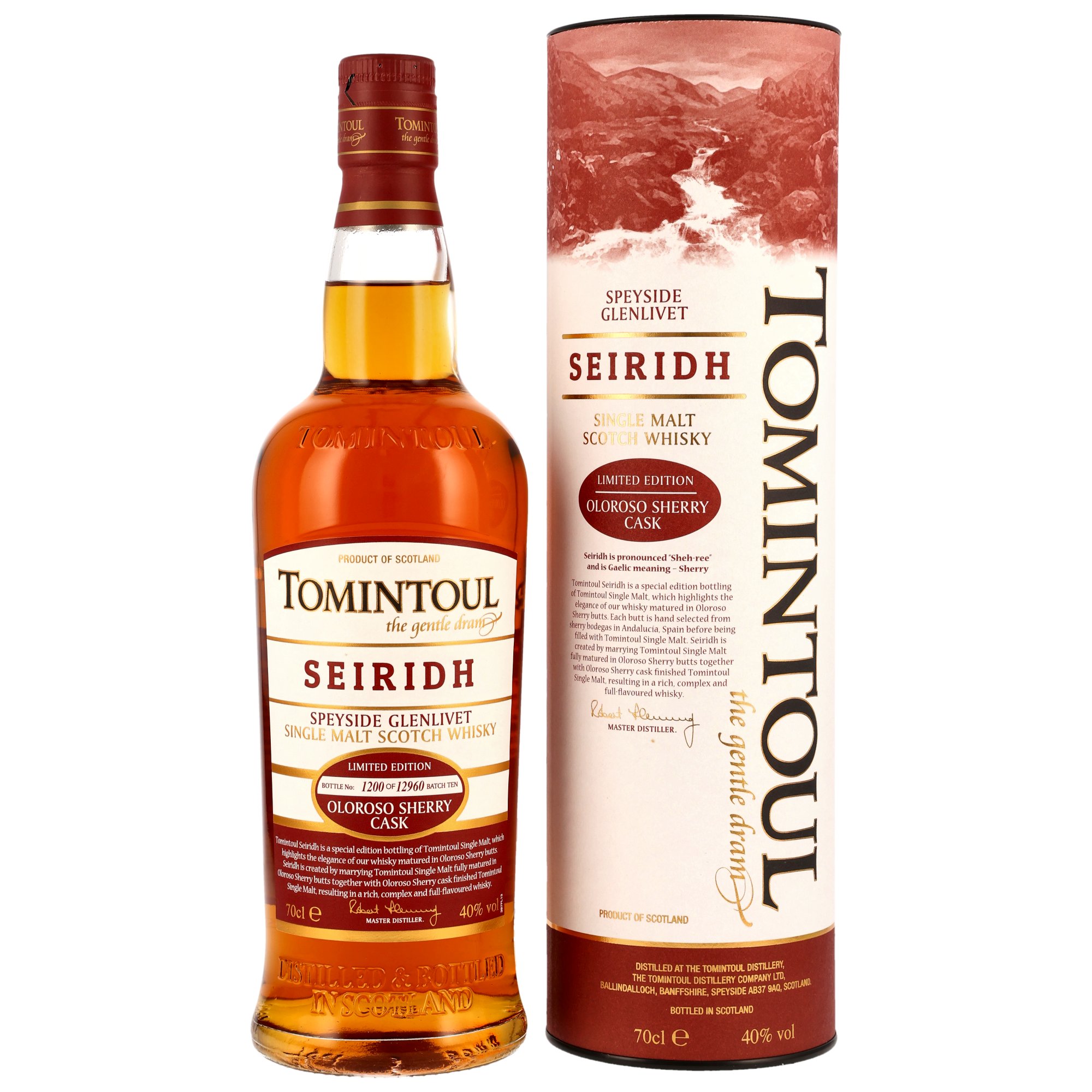 Tomintoul Seiridh Oloroso Sherry Finish