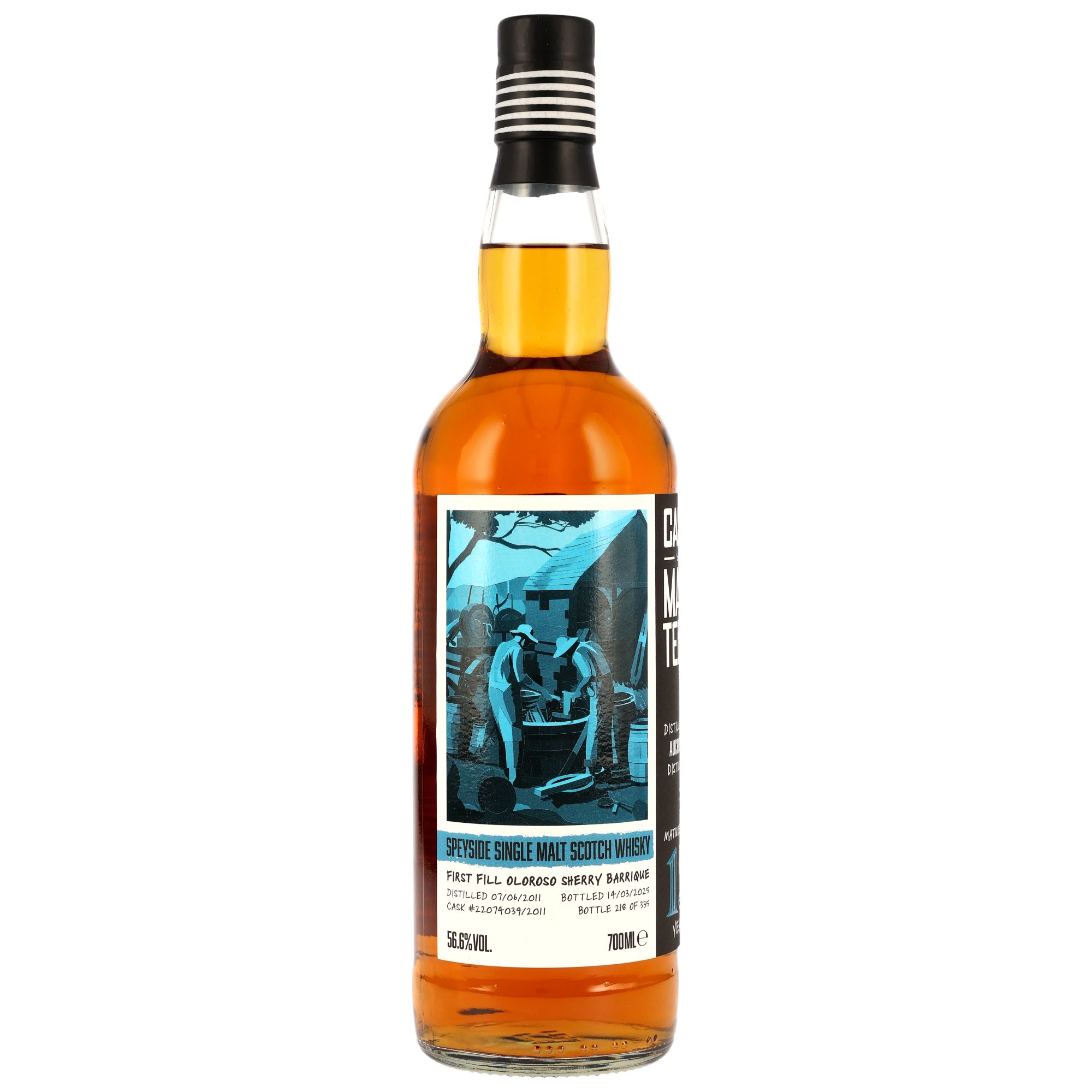 Auchroisk 2011/2025 - 13 y.o. - 1st Fill Oloroso Barrique #22074039/2011 - Cask Masters - Brave New Spirits