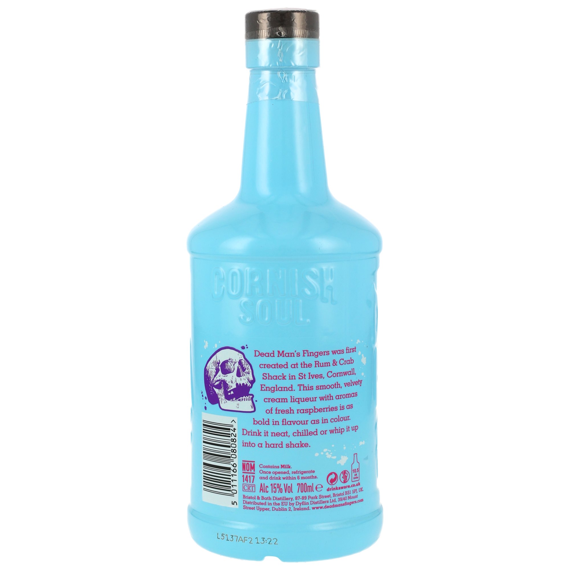 Dead Man´s Fingers Blue Raspberry Tequila Cream Liqueur 15%