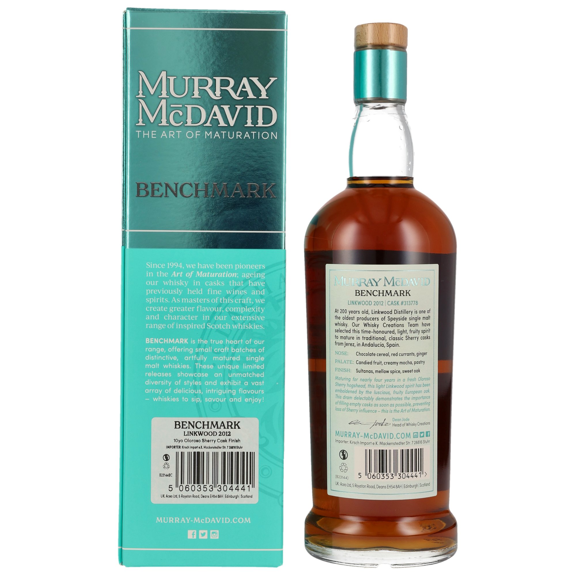 Linkwood 2012/2023 - 10 y.o. Oloroso Sherry - #313778 - Murray McDavid